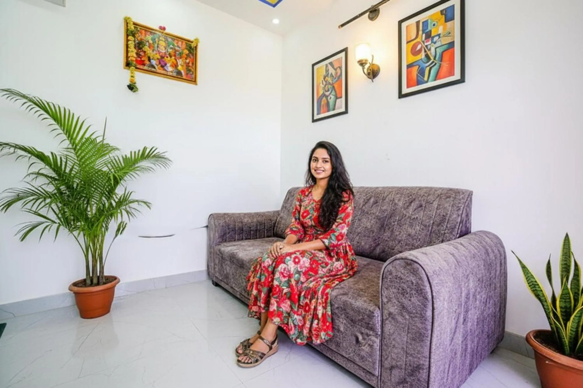 Seating area in Via Crystal Inn