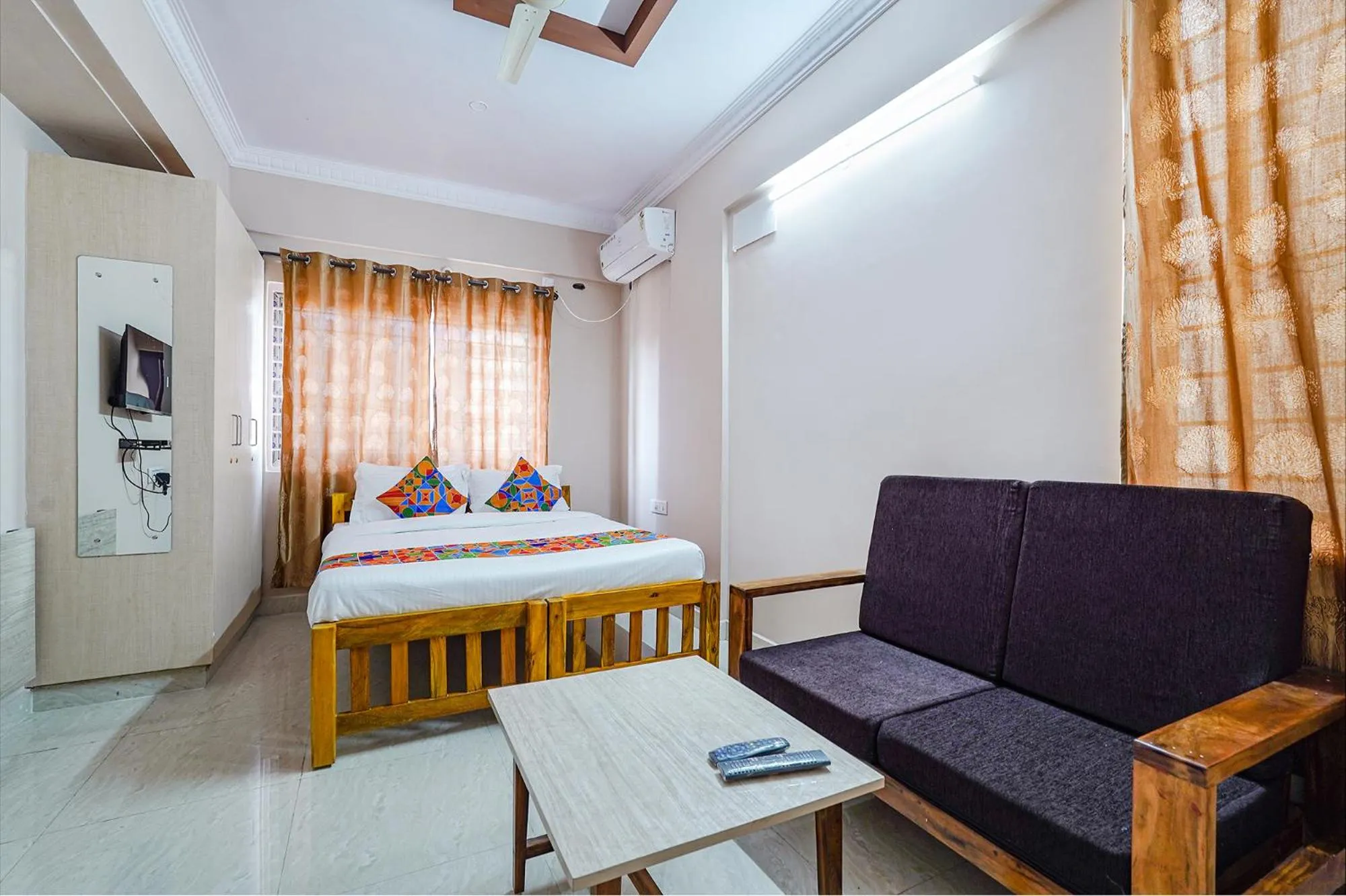 Bed in FabHotel The Lepsi Inn - BTM Layout