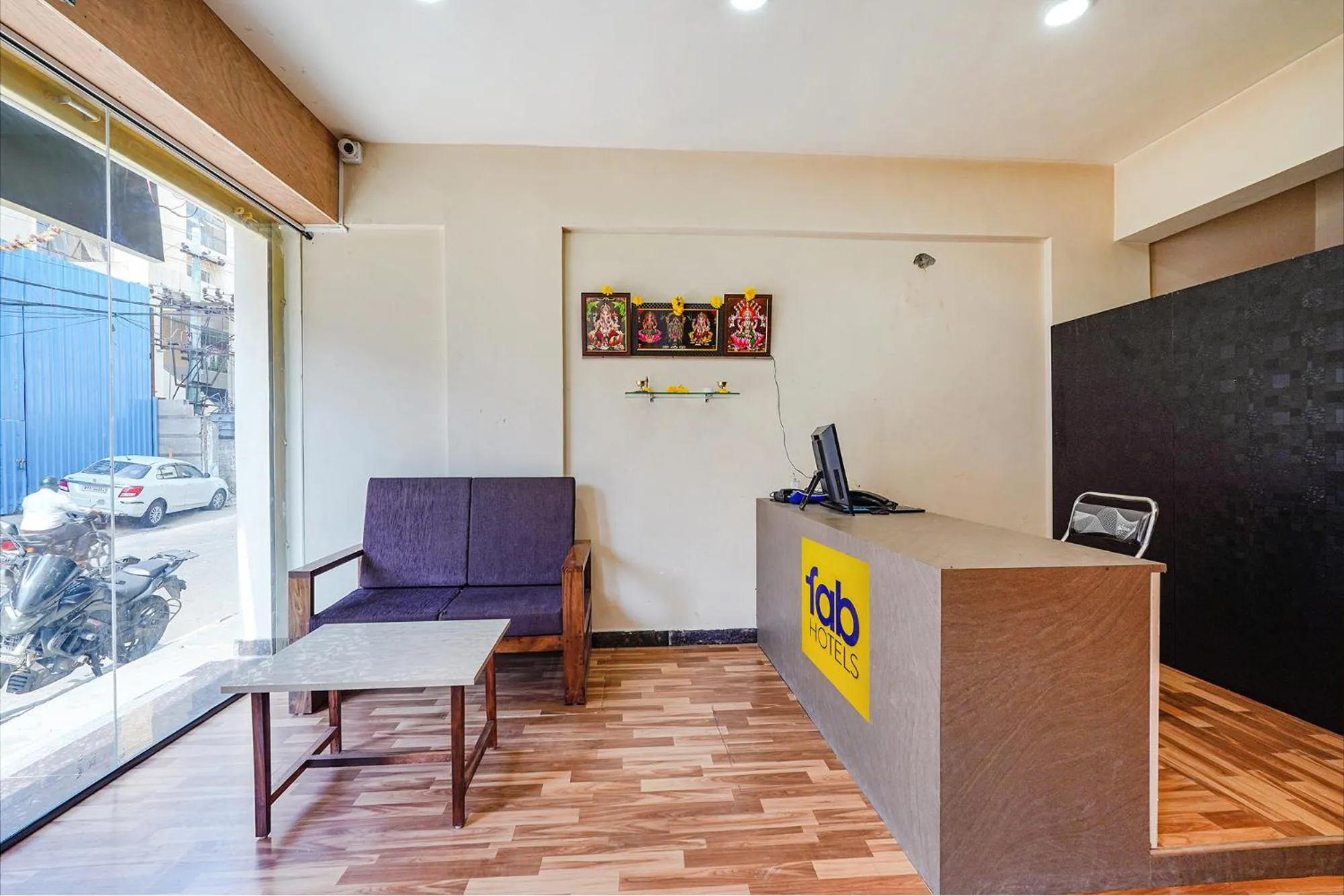 Lobby or reception in FabHotel The Lepsi Inn - BTM Layout