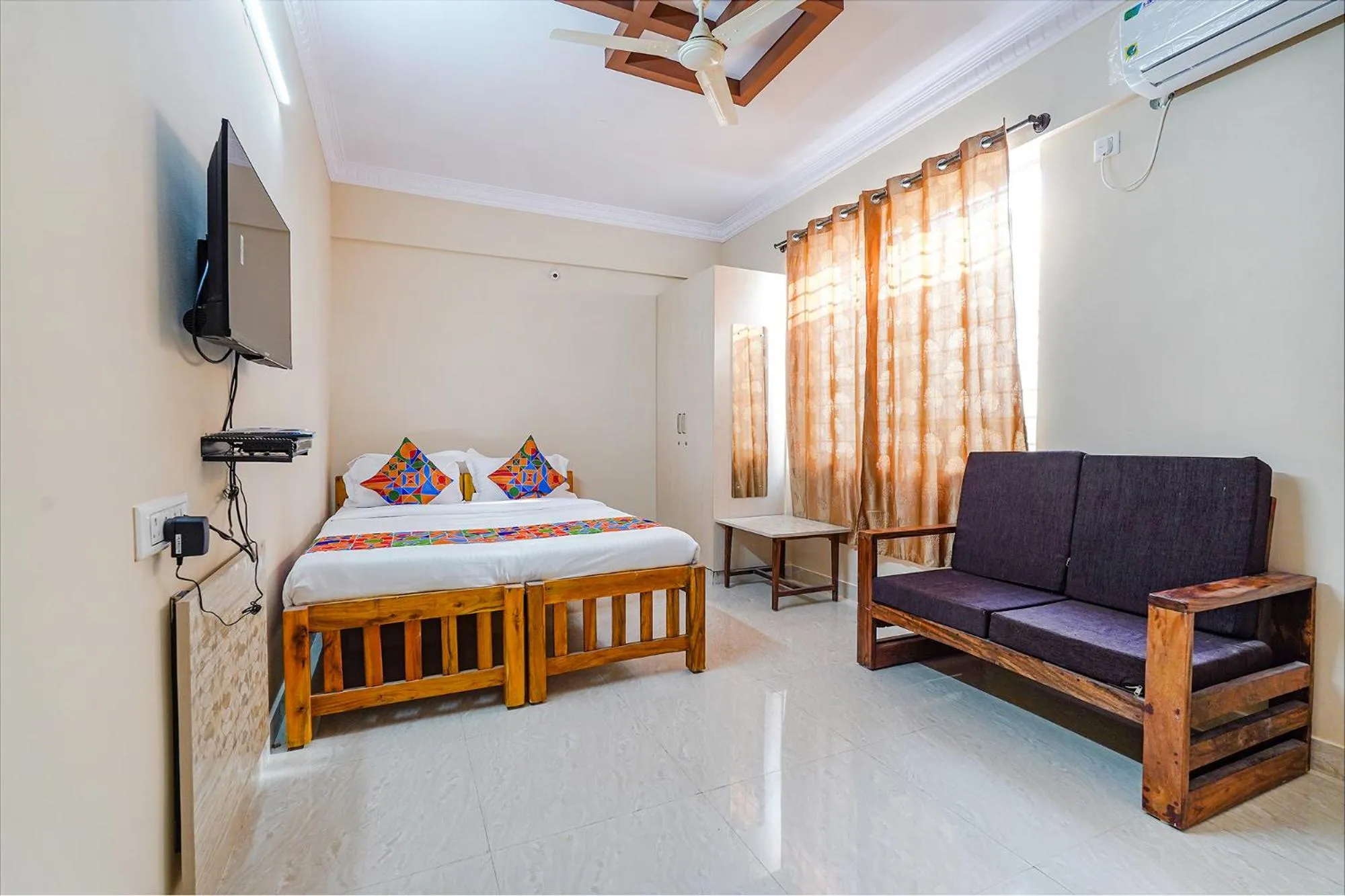 Bed in FabHotel The Lepsi Inn - BTM Layout