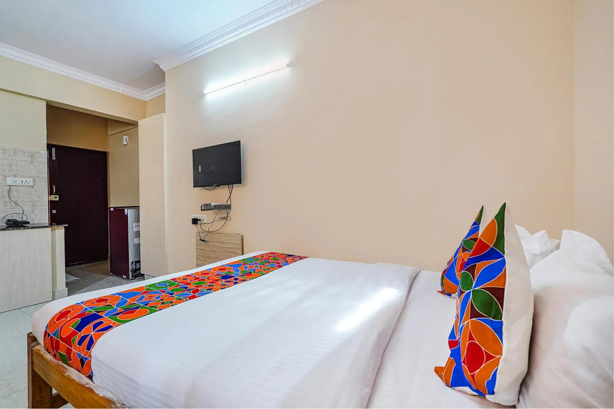 Bed in FabHotel The Lepsi Inn - BTM Layout