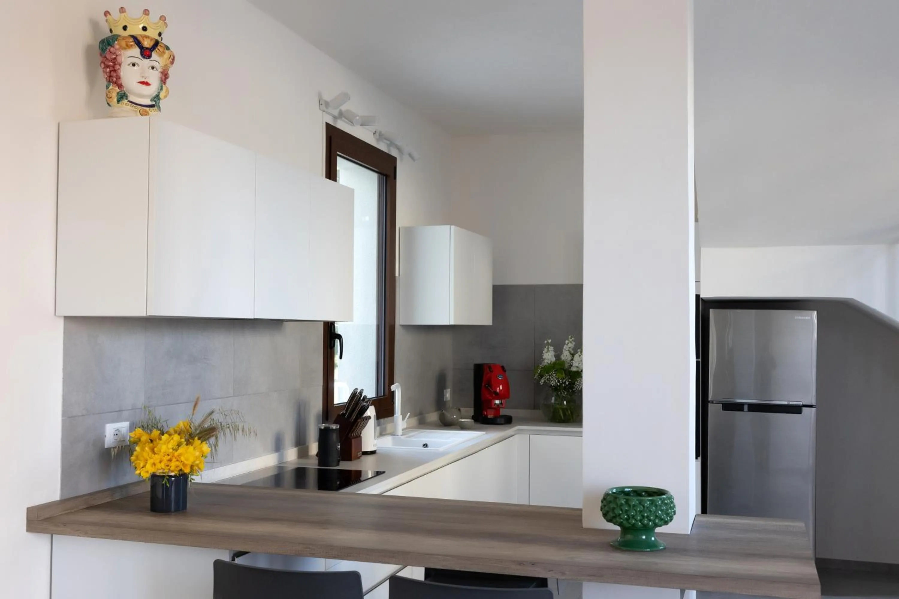 Casa B, Room 5 - mit Pool - at Lagoon - Lo Stagnone Kite Spot - Palm Kite Paradise