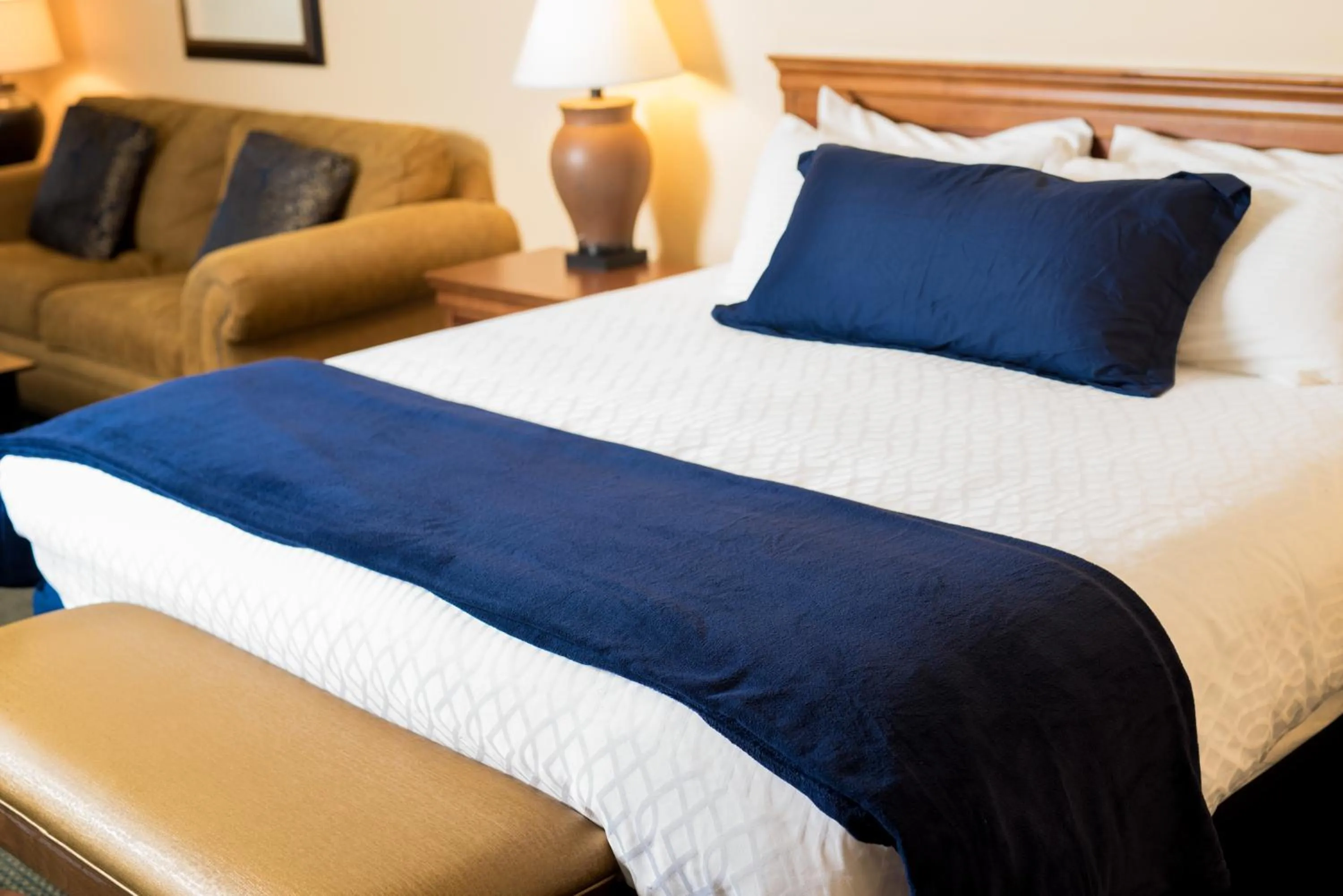 Bed in The Landing Hotel