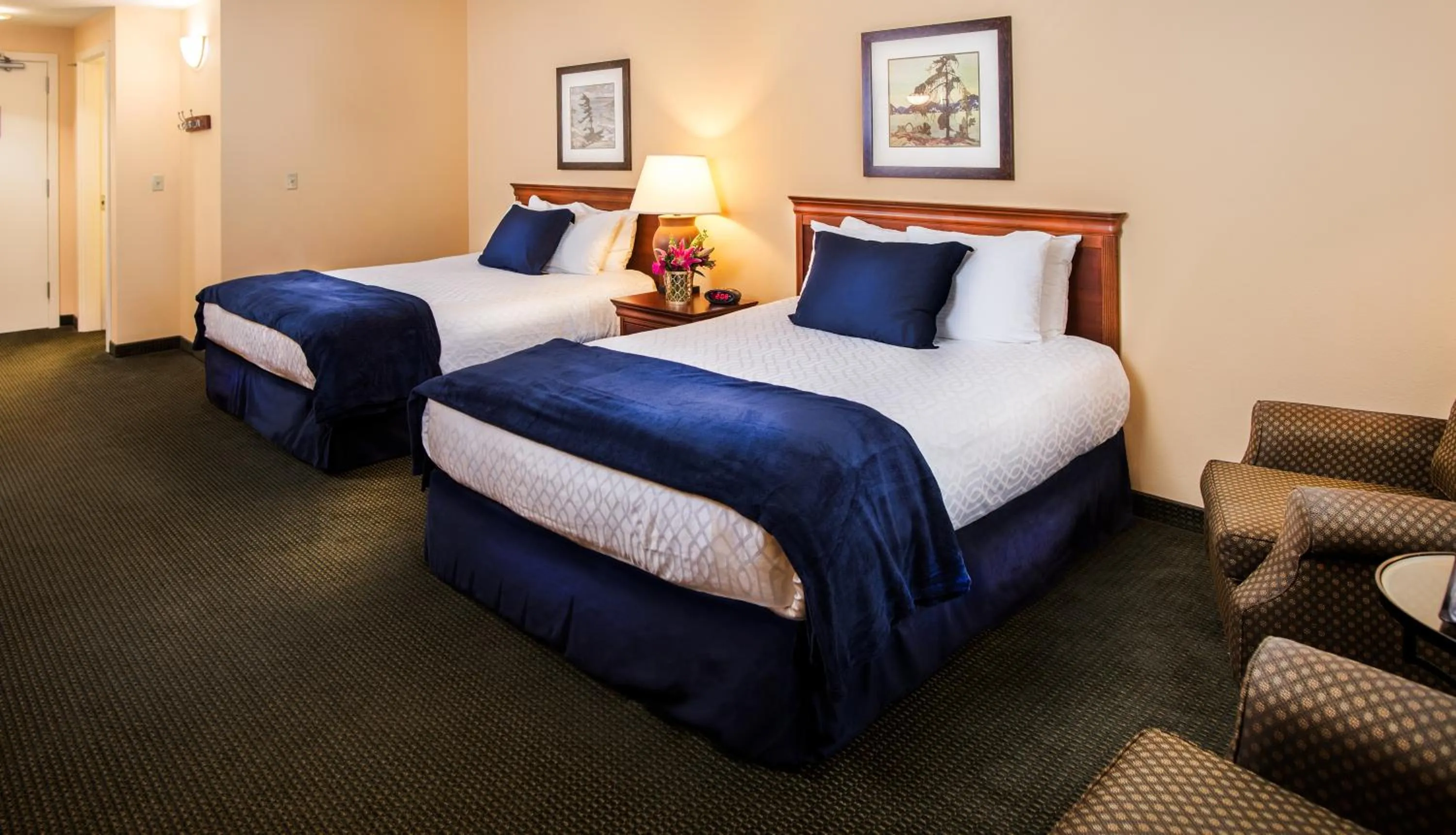 Bed in The Landing Hotel