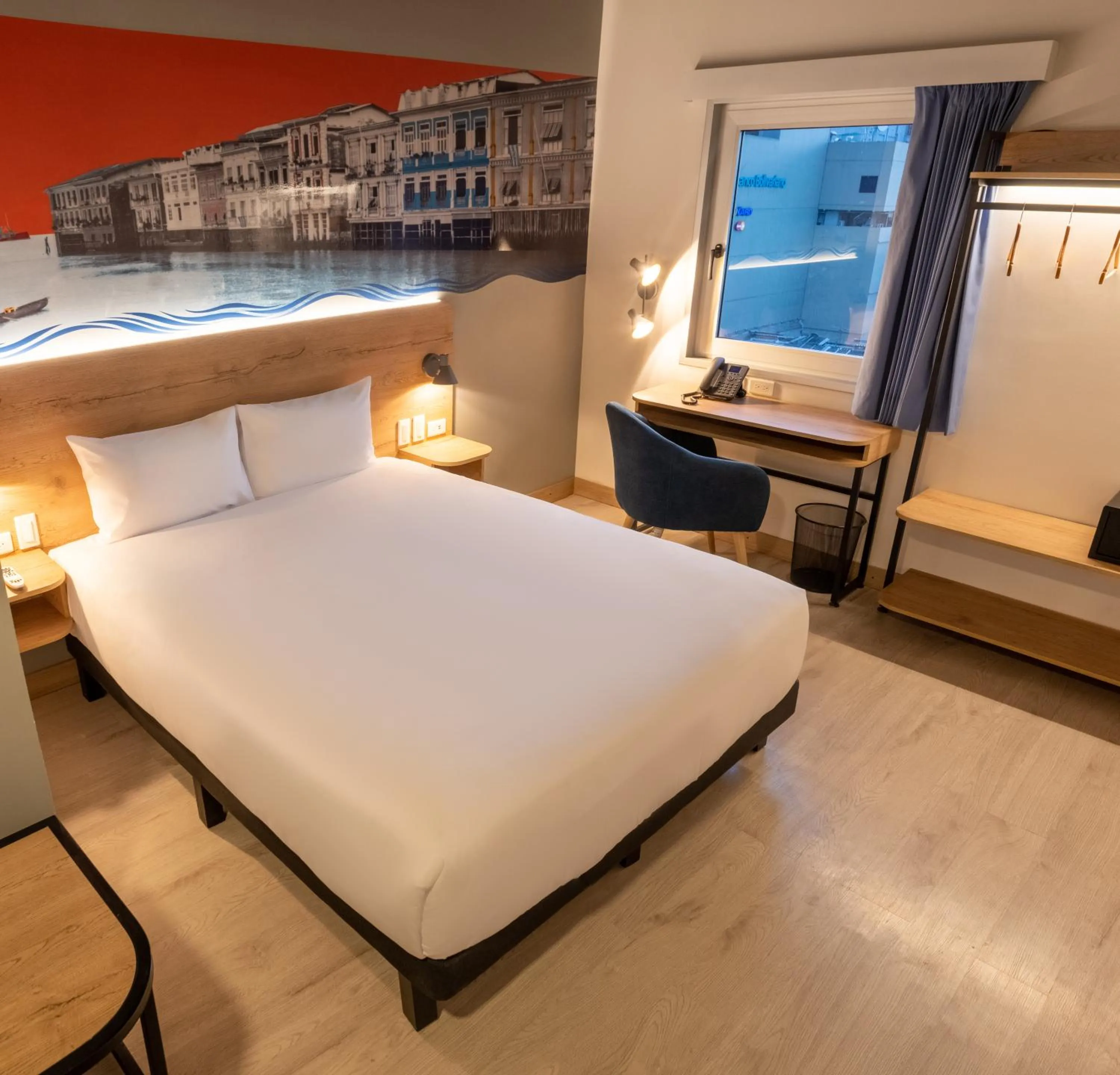 Bed in Ibis Styles El Malecon Guayaquil