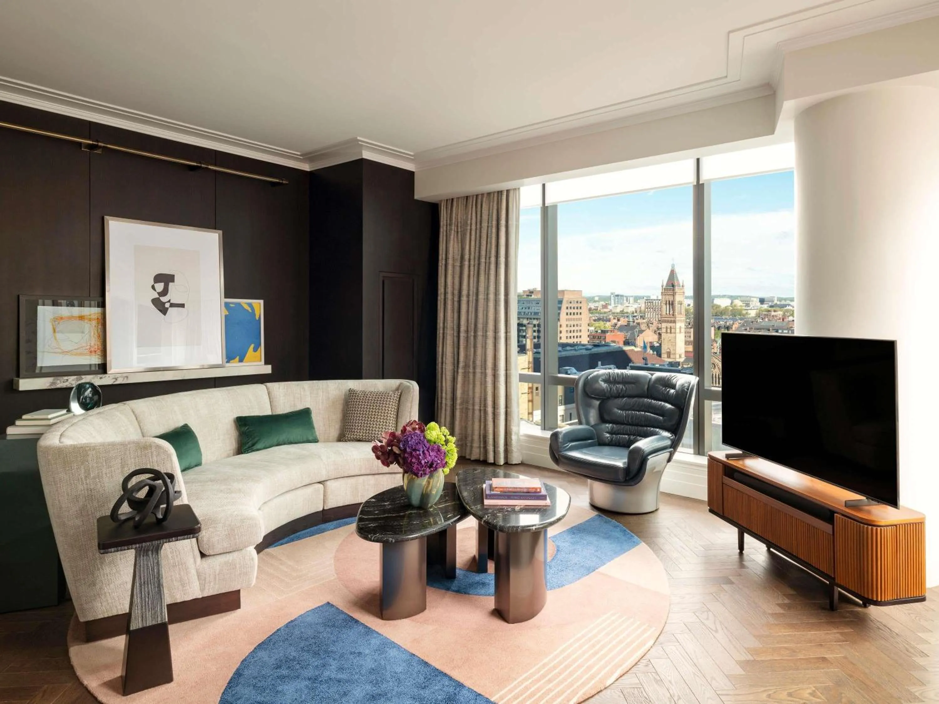 Bedroom in Raffles Boston