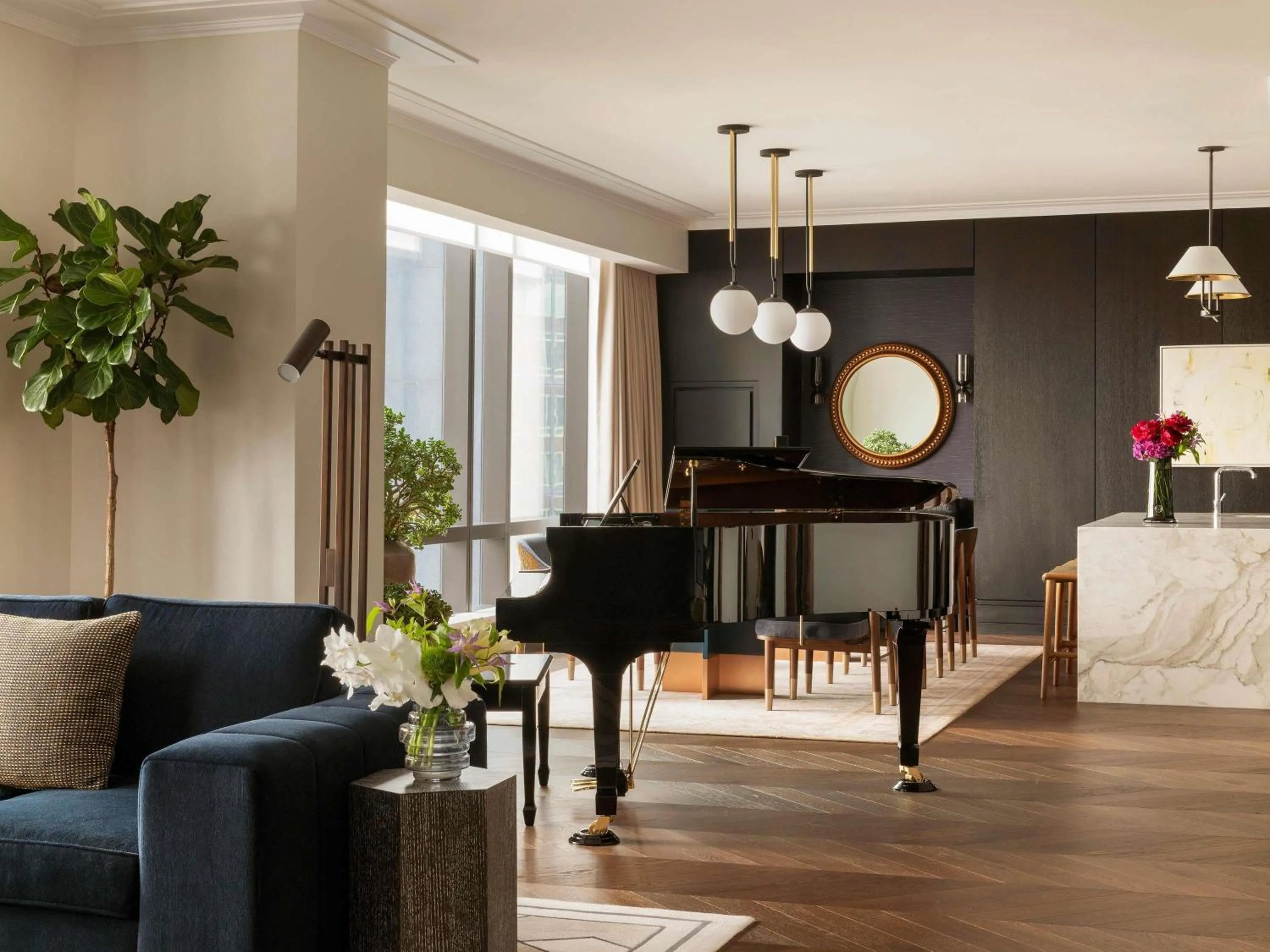 Bedroom in Raffles Boston