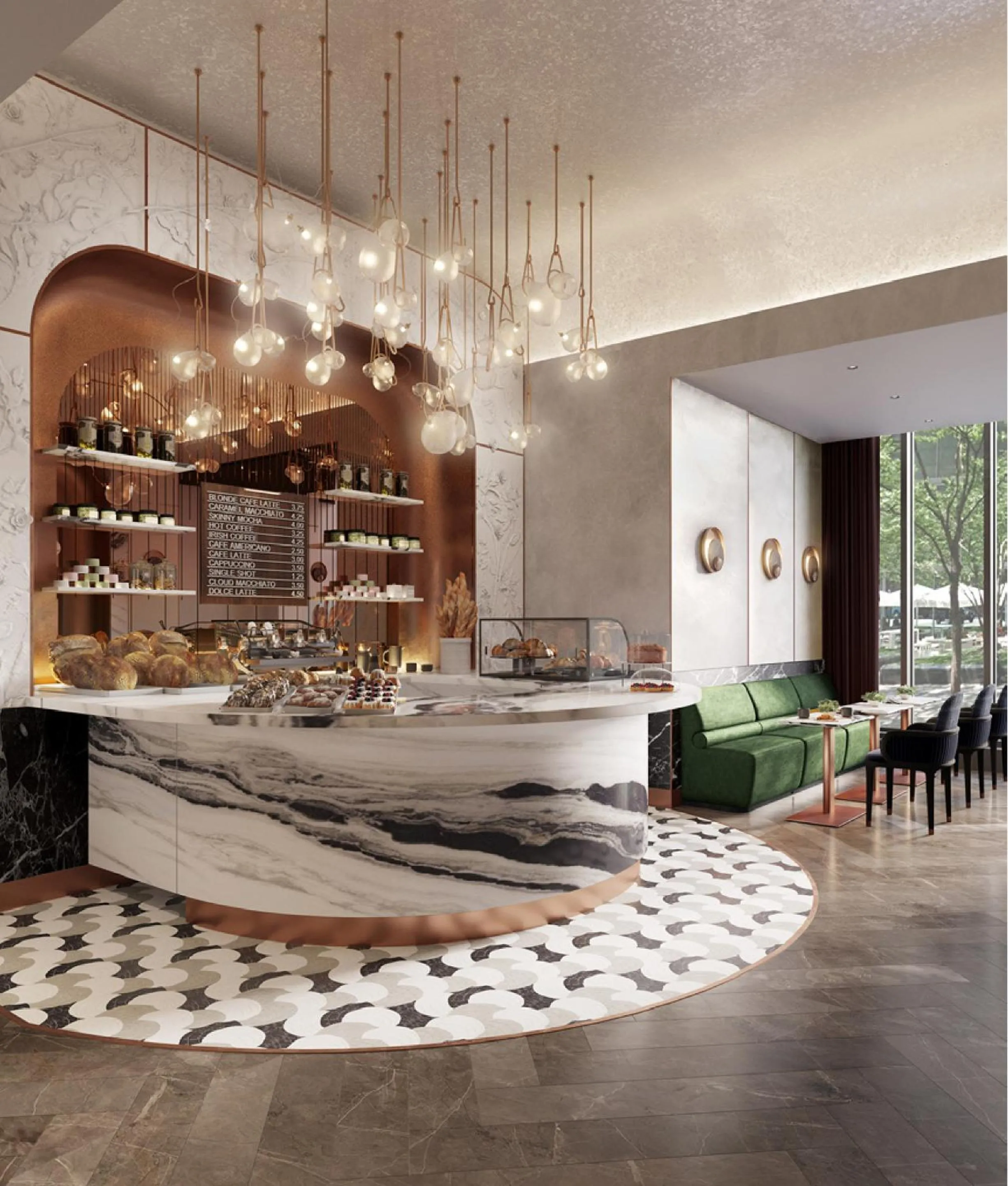 Restaurant/places to eat in Raffles Boston