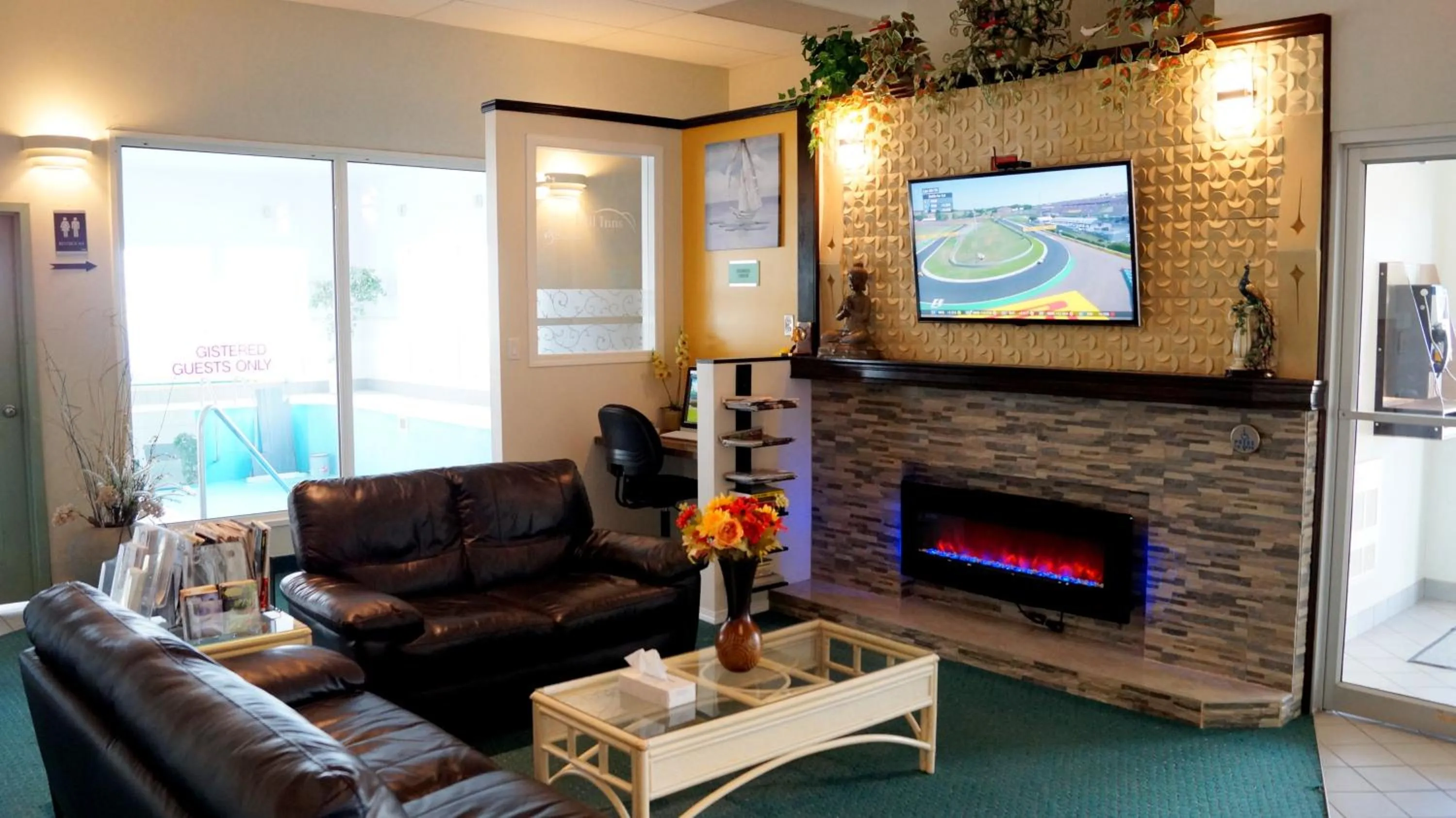 Lobby or reception in Bay Hill Inns & Suites