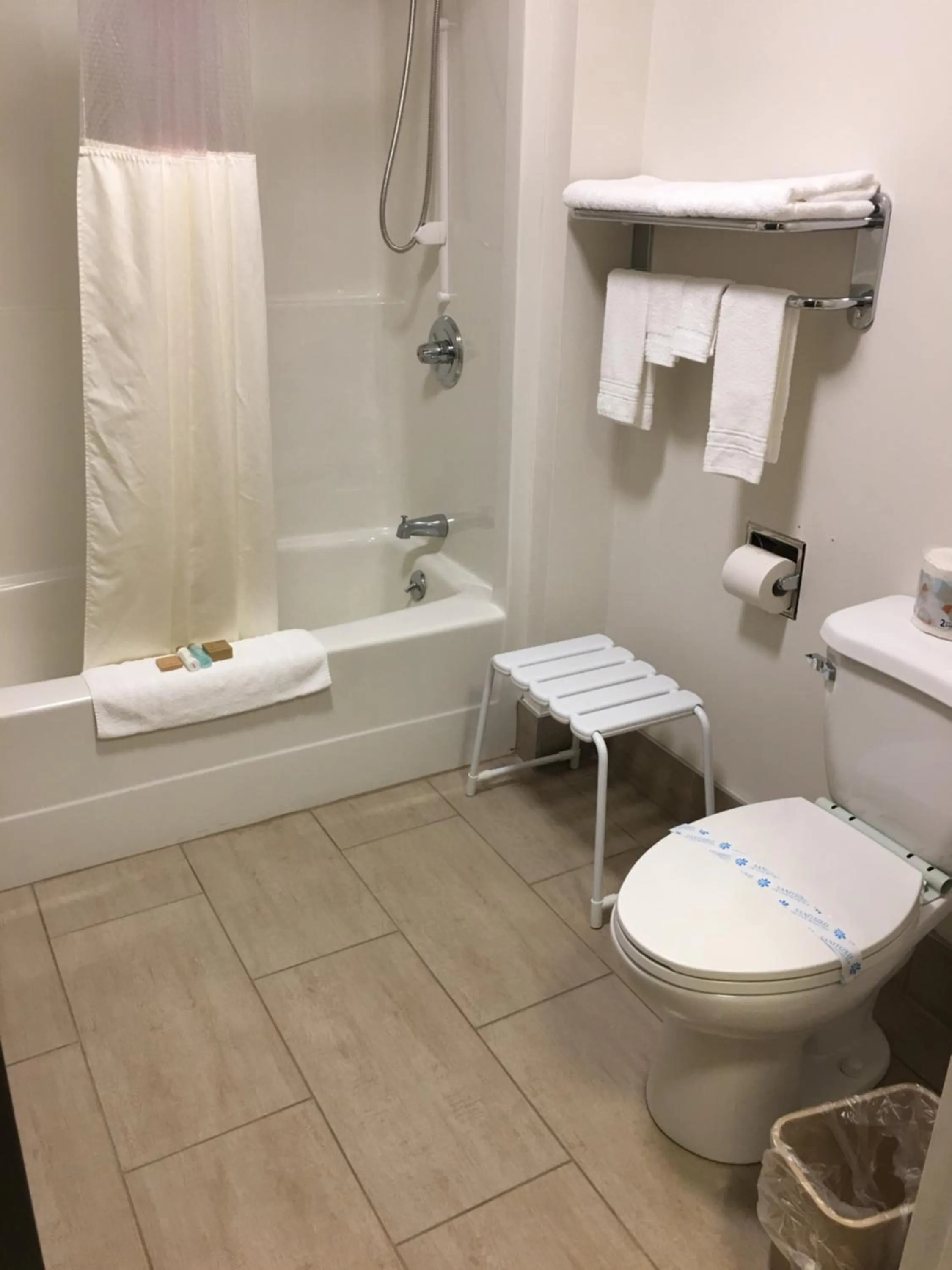 Toilet in Bay Hill Inns & Suites