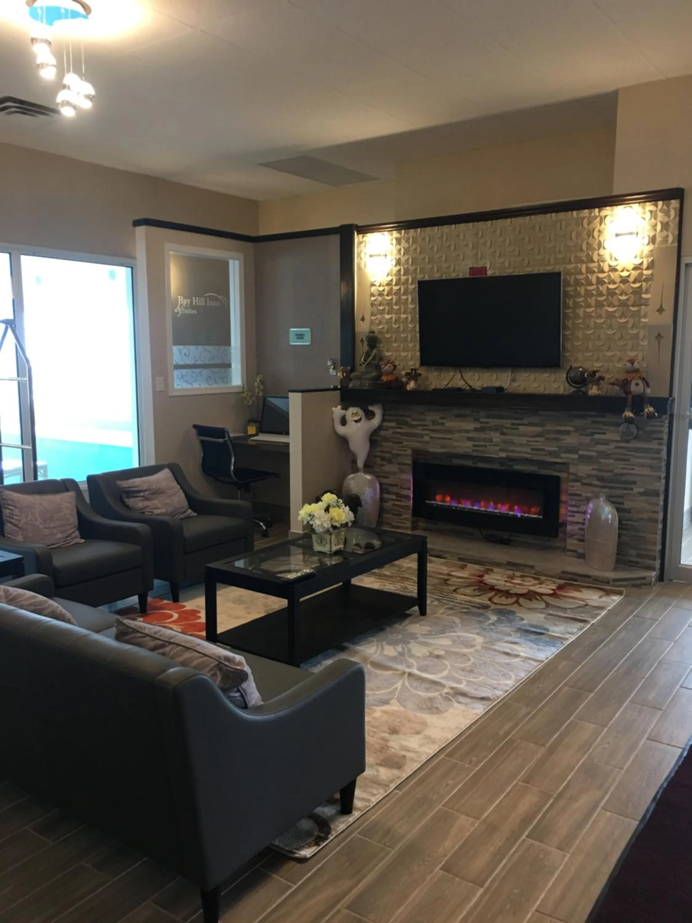 Lobby or reception in Bay Hill Inns & Suites