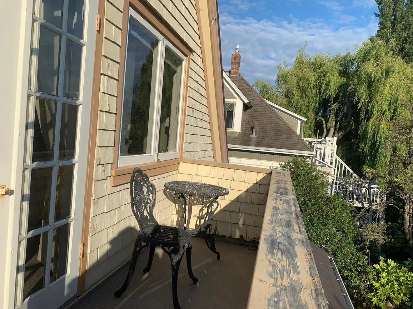 Balcony/Terrace in Haterleigh Heritage Inn