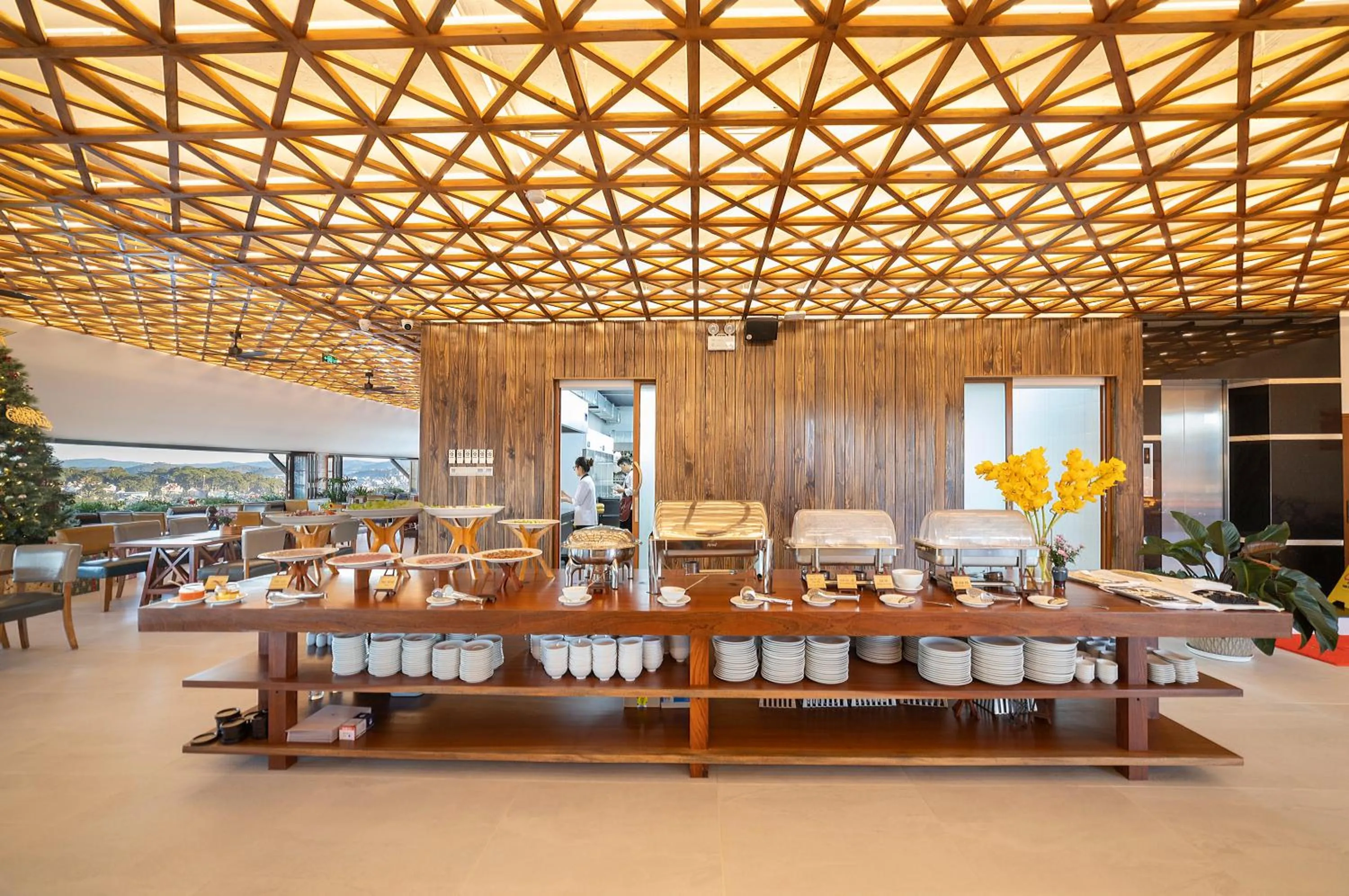 Restaurant/places to eat in Brick House Dalat Hotel