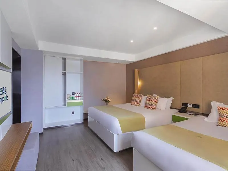 Bed in Campanile Yangzhou Slender West Lake