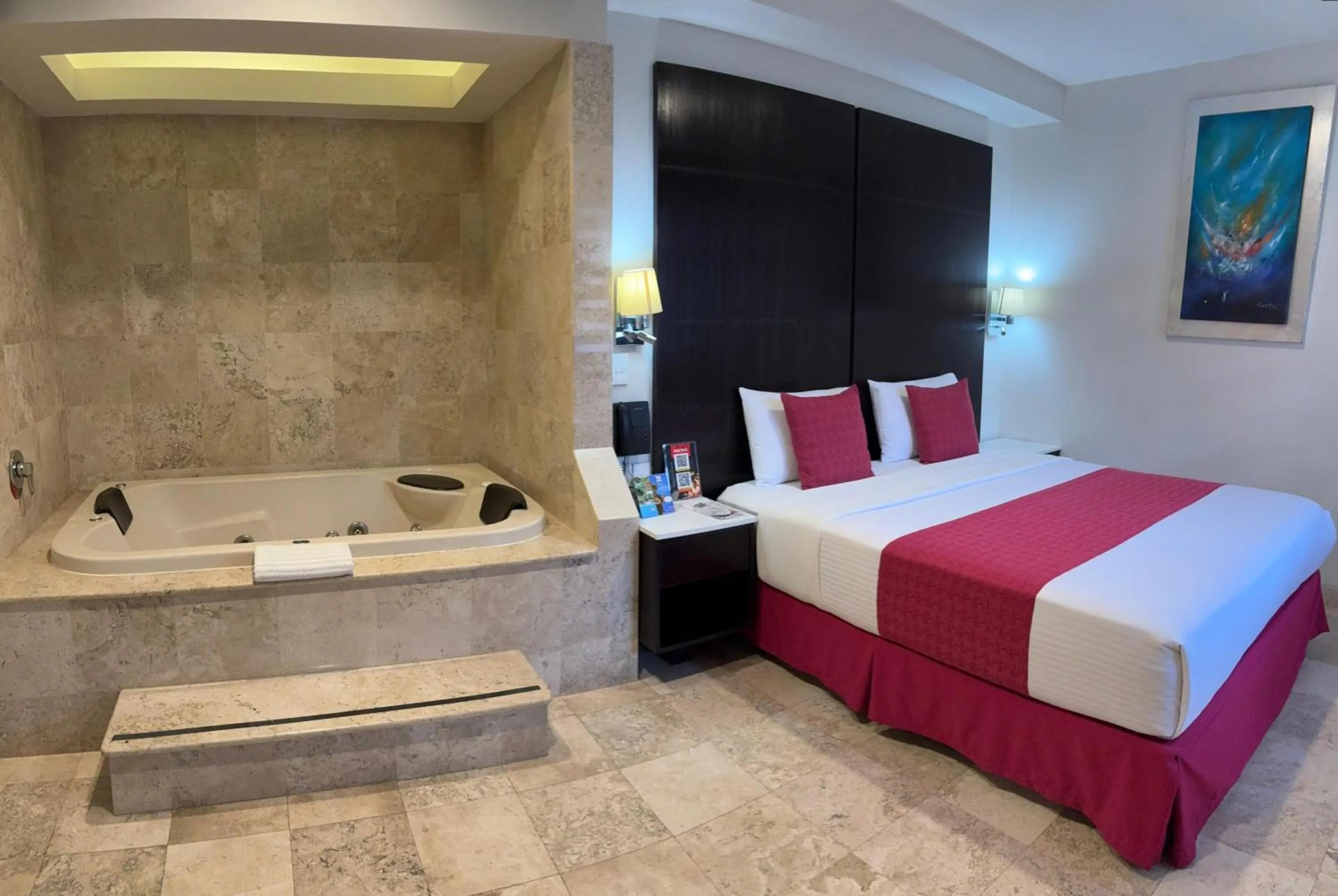 Bedroom, Bed in Hotel del Pescador