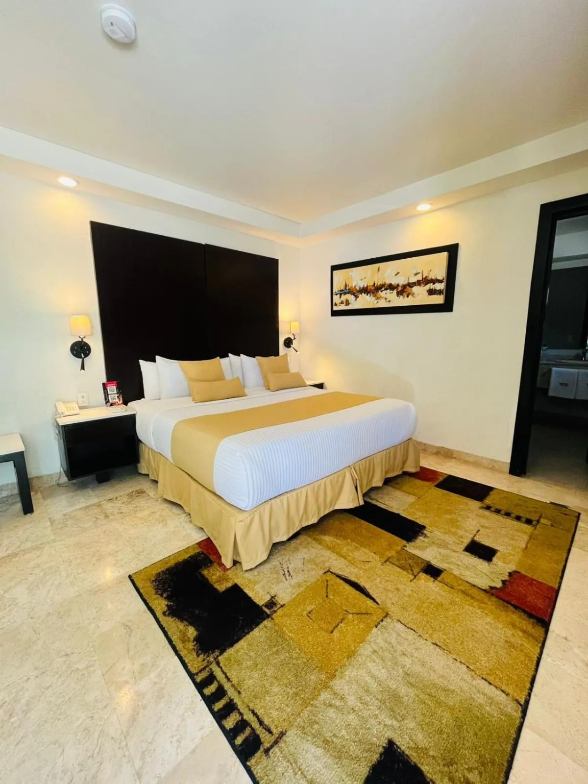 Bedroom, Bed in Hotel del Pescador