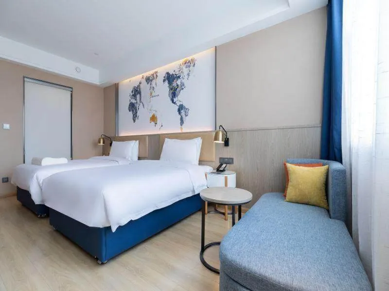 Bed in Kyriad Marvelous Hotel Shouguang Municipal Government