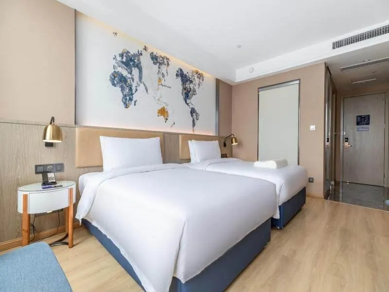 Bed in Kyriad Marvelous Hotel Shouguang Municipal Government