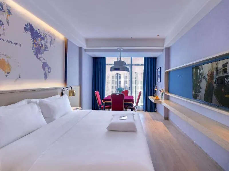 Bed in Kyriad Hotel Pingxiang Wanlong Bay Branch