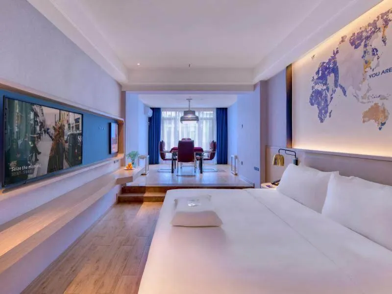 Bed in Kyriad Hotel Pingxiang Wanlong Bay Branch