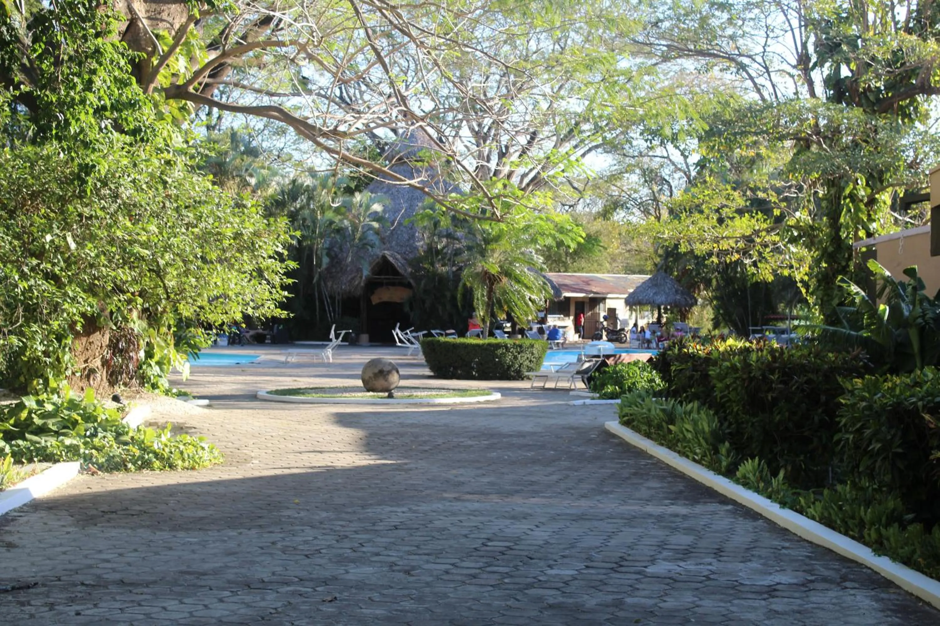 Patio in Best Western El Sitio Hotel
