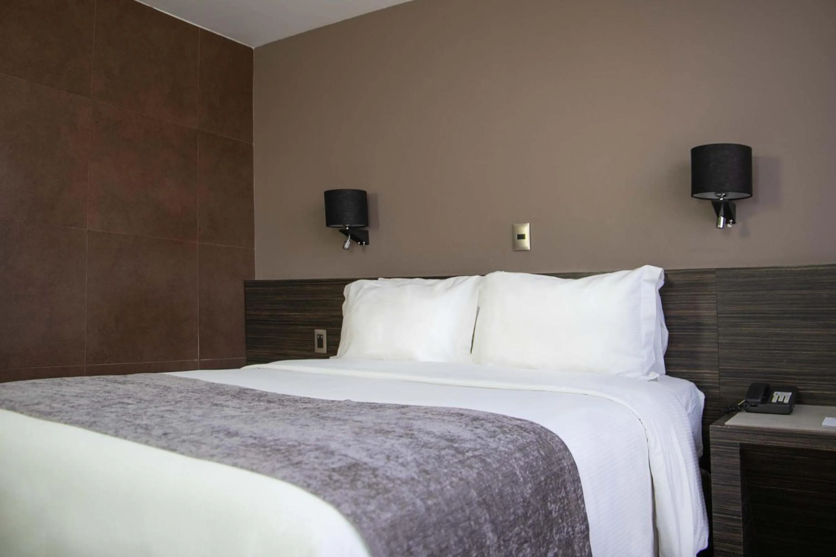 Bed in Hotel Brasilia