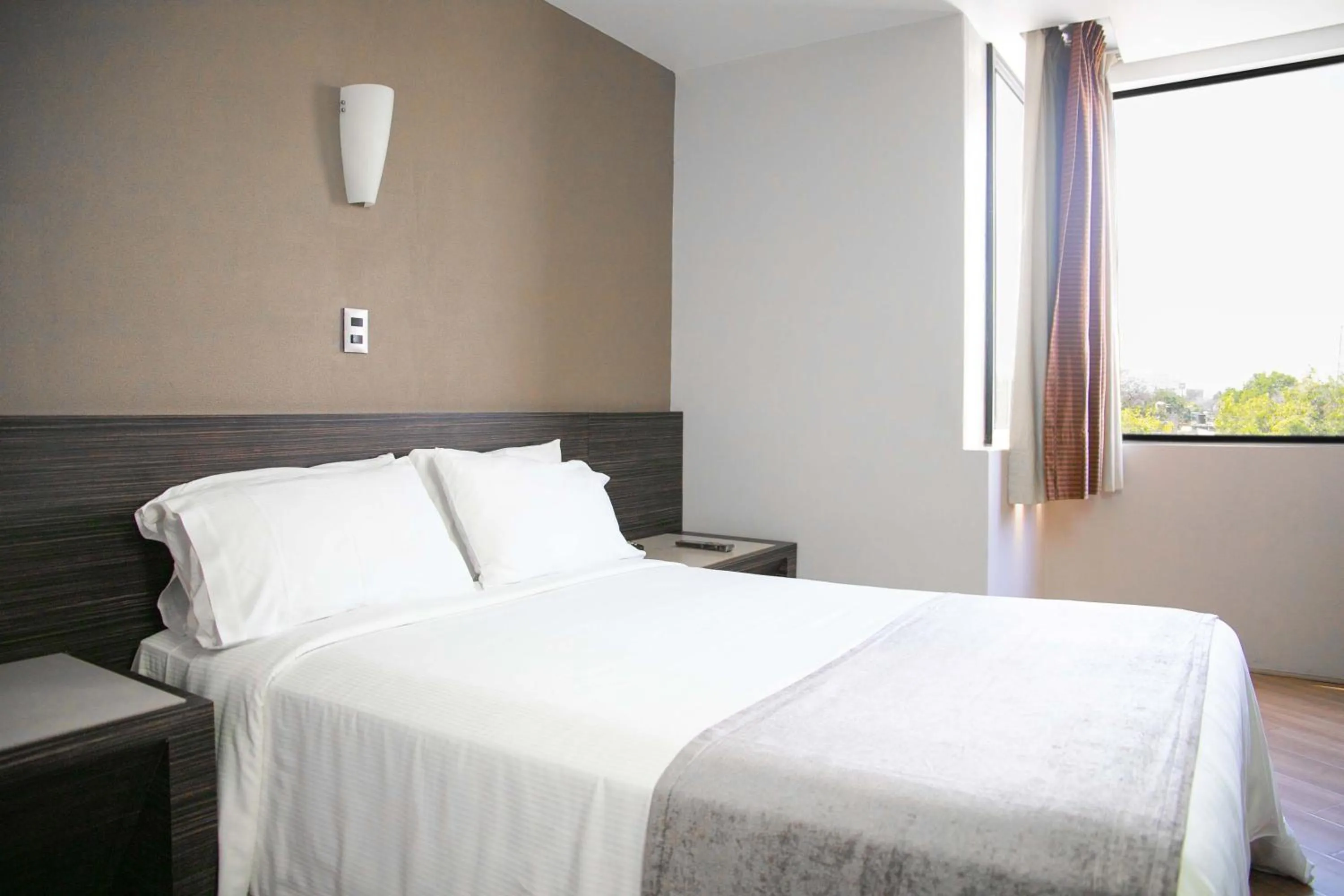 Bed in Hotel Brasilia