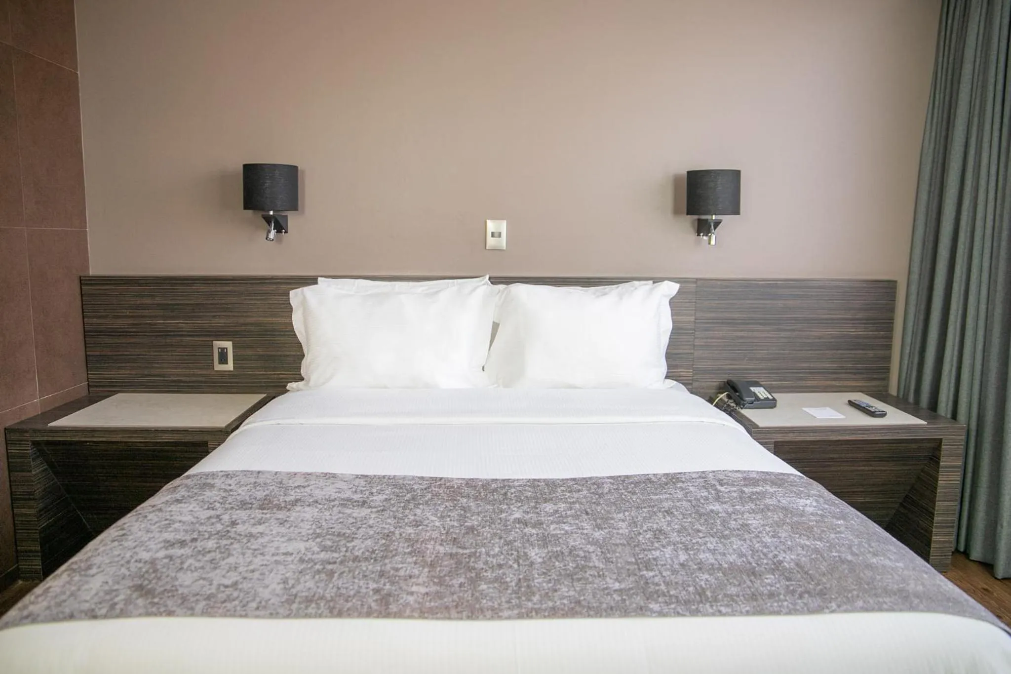 Bed in Hotel Brasilia