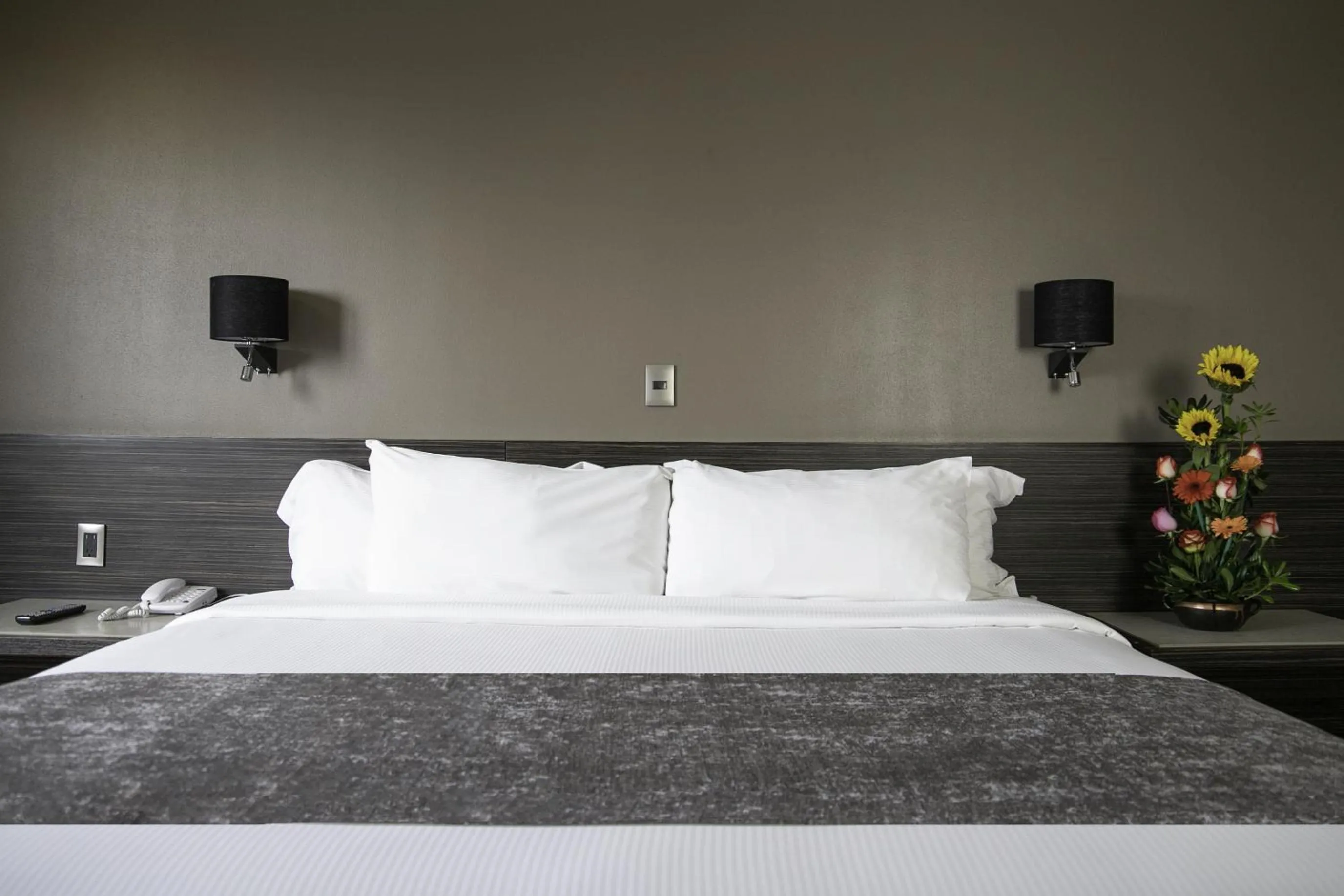 Bed in Hotel Brasilia