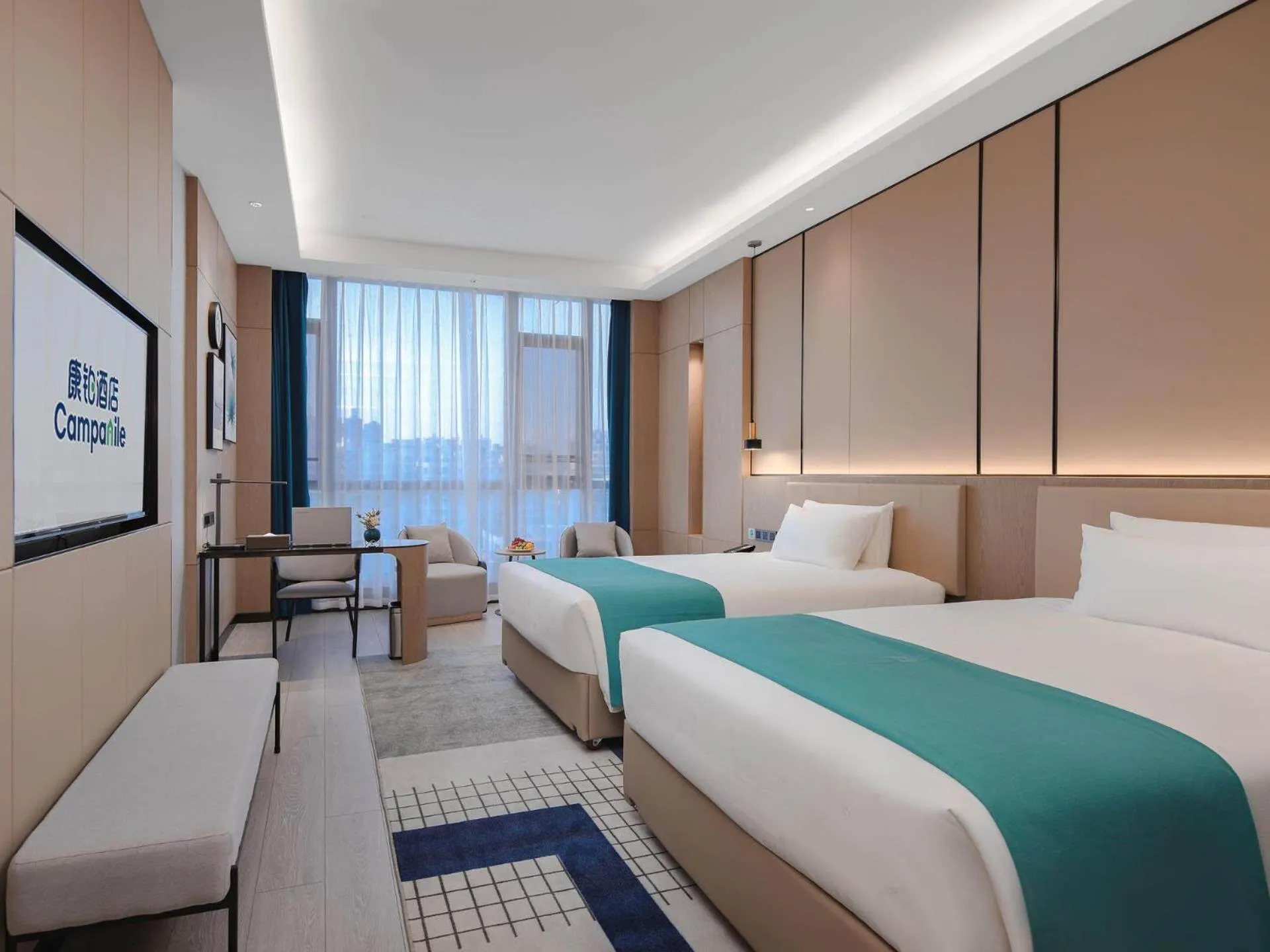 Bed in Campanile Chaozhou Ancient City