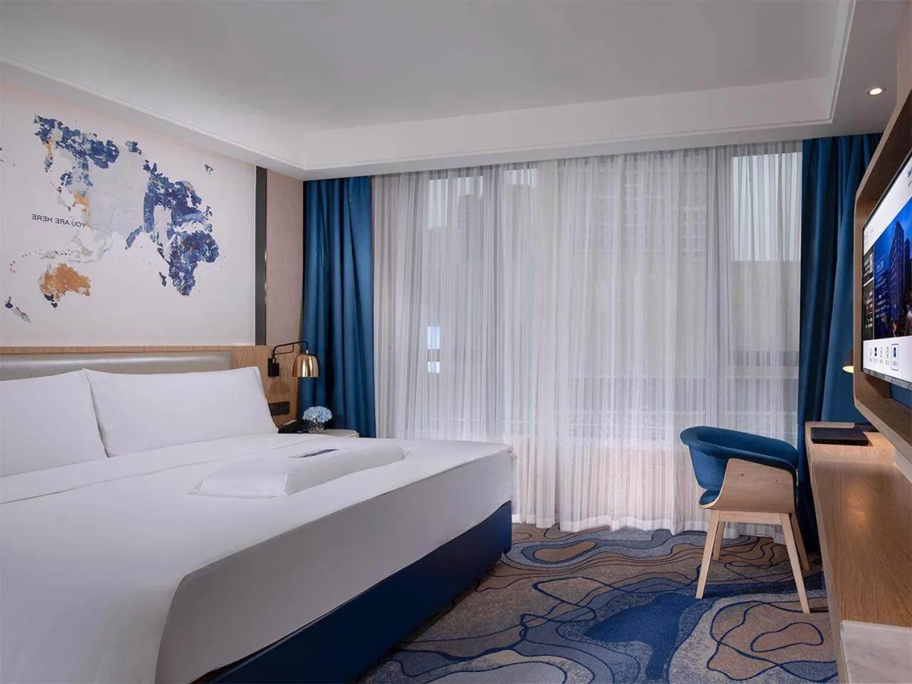 Bed in Kyriad Hotel Zhongshan University of Science and Technology