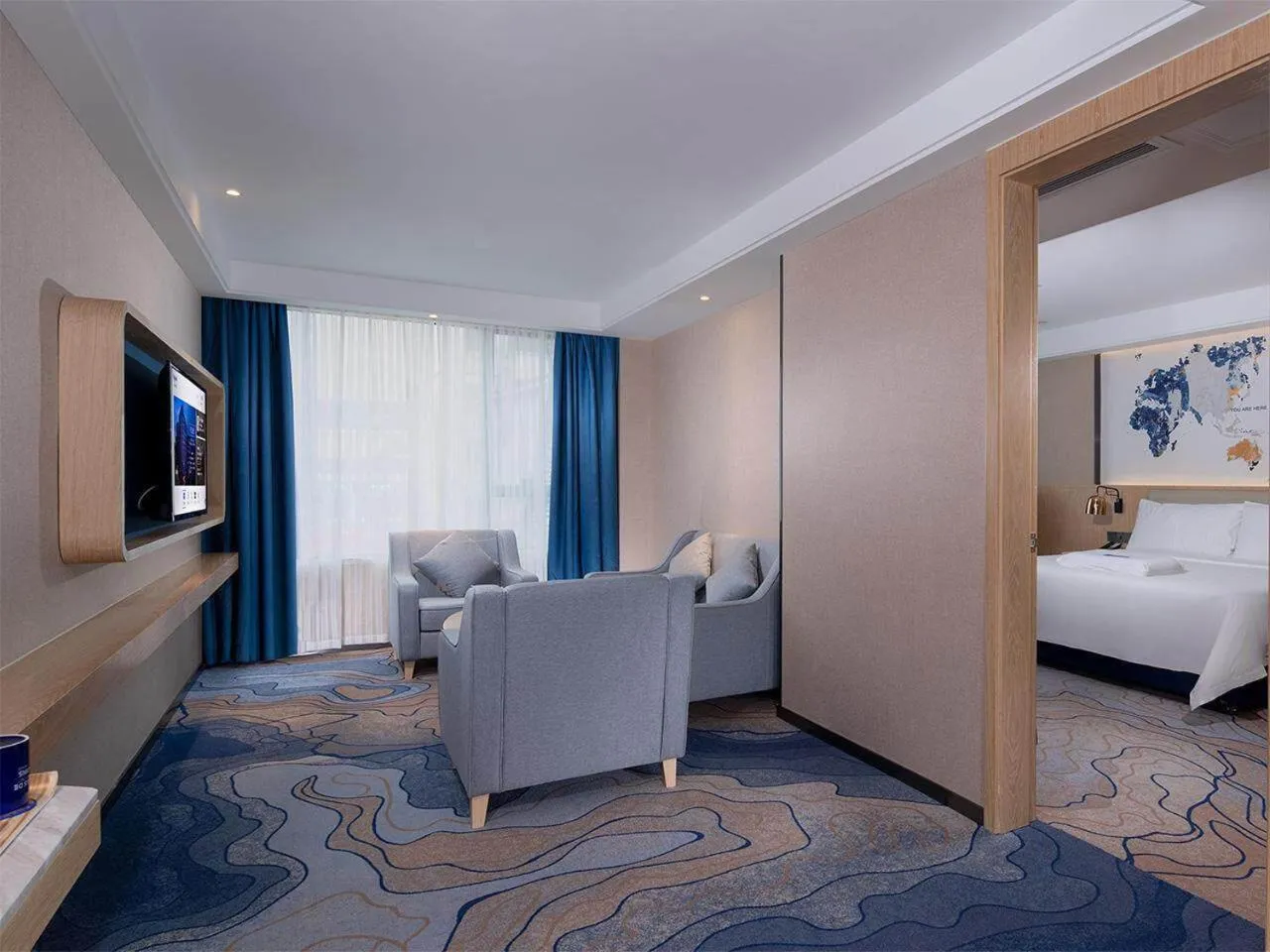 Bed in Kyriad Hotel Zhongshan University of Science and Technology