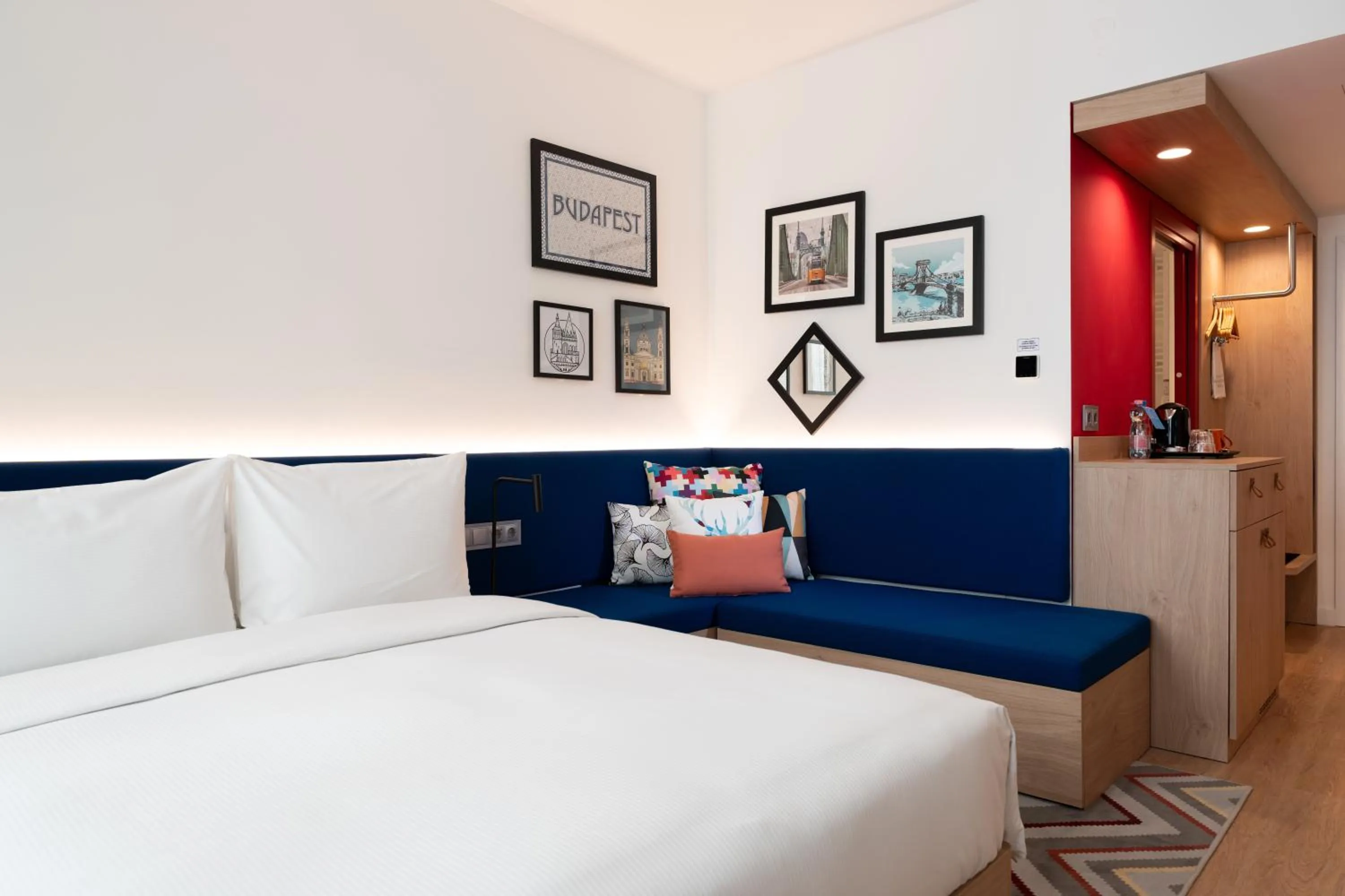 Bed in Hampton By Hilton Budapest City Centre