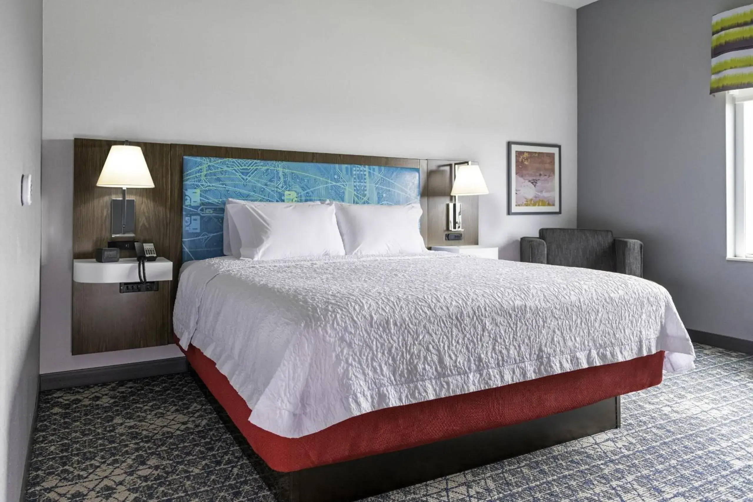 King Room with Microwave and Fridge in Hampton Inn & Suites Somerset King Room with Microwave and Fridge in Hampton Inn & Suites Somerset