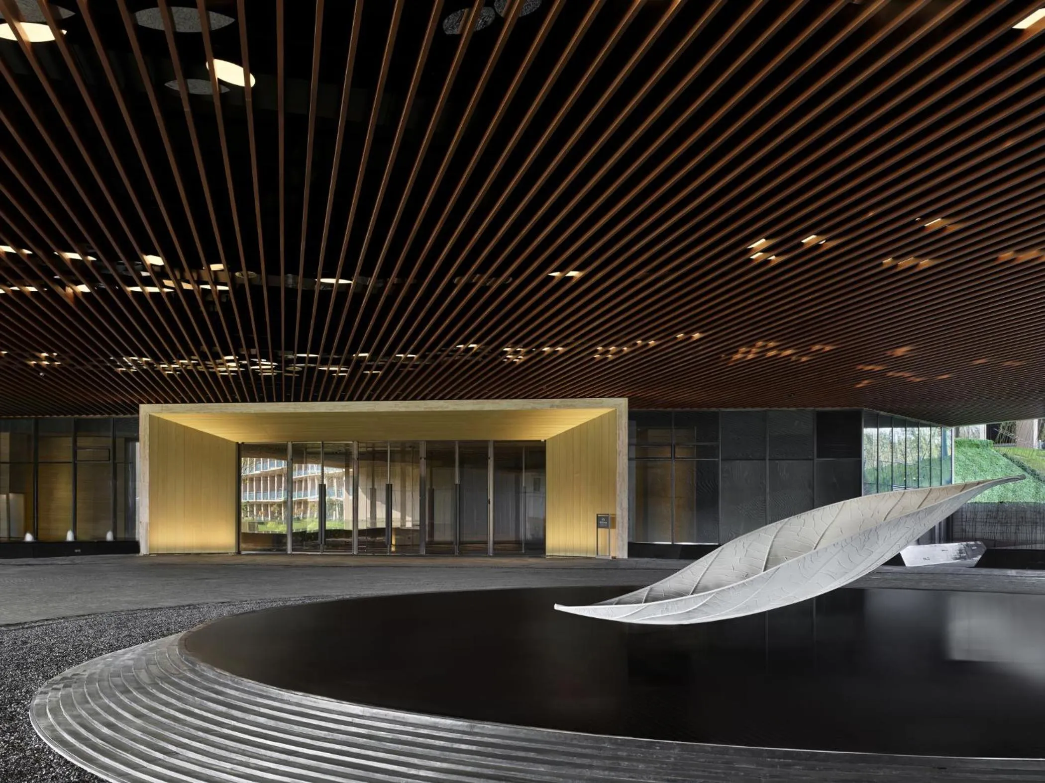 Facade/entrance in Hilton Nanjing Niushoushan
