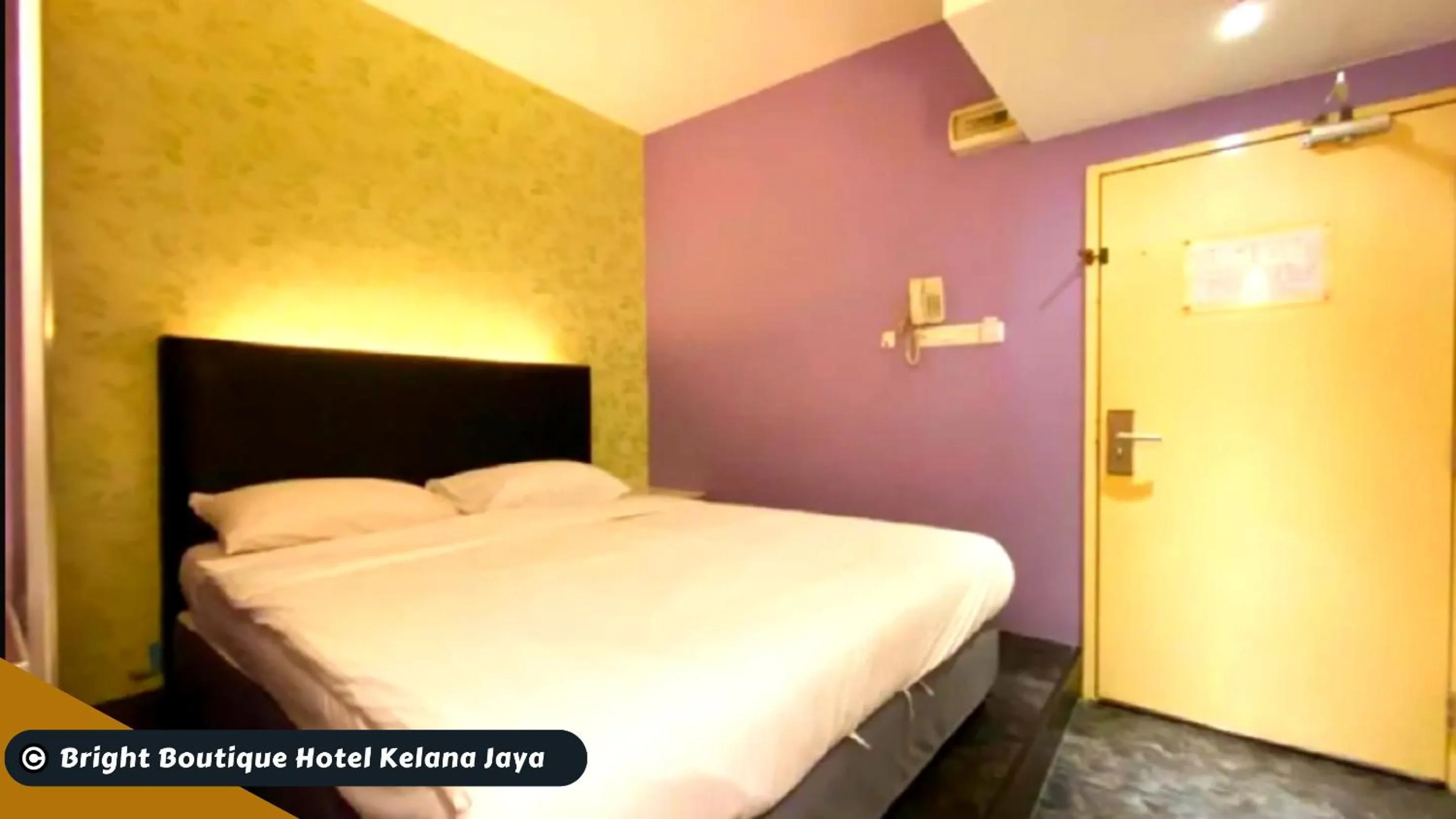 Bed in Bright Boutique Hotel Kelana Jaya
