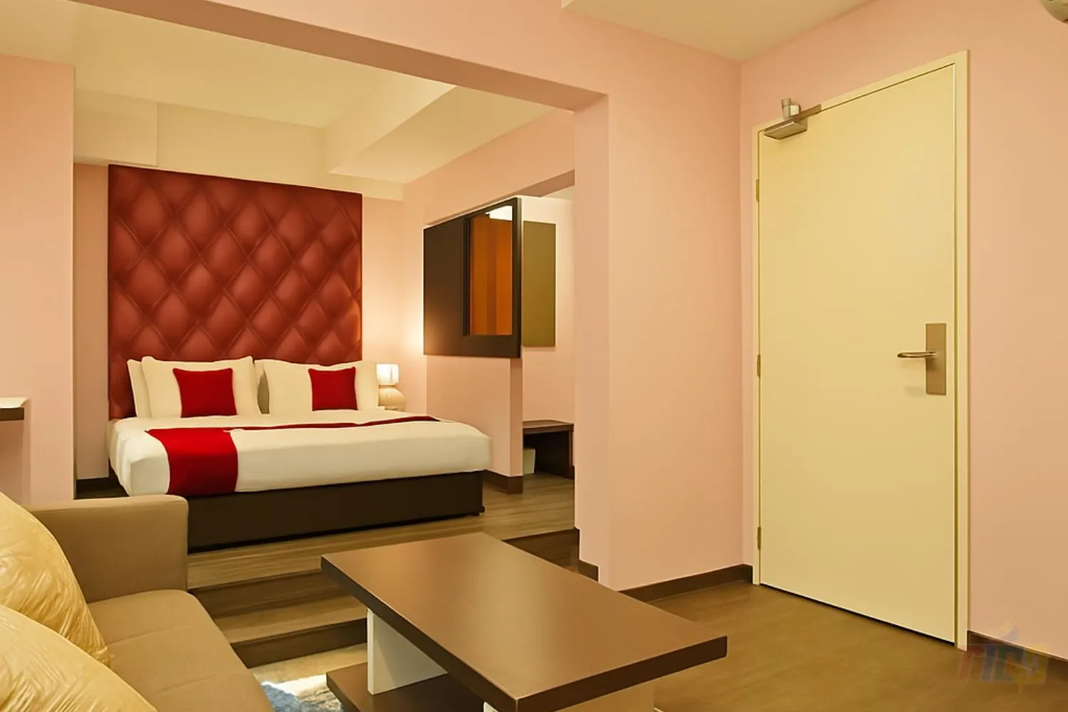 Photo of the whole room, Bed in Bright Boutique Hotel Kelana Jaya