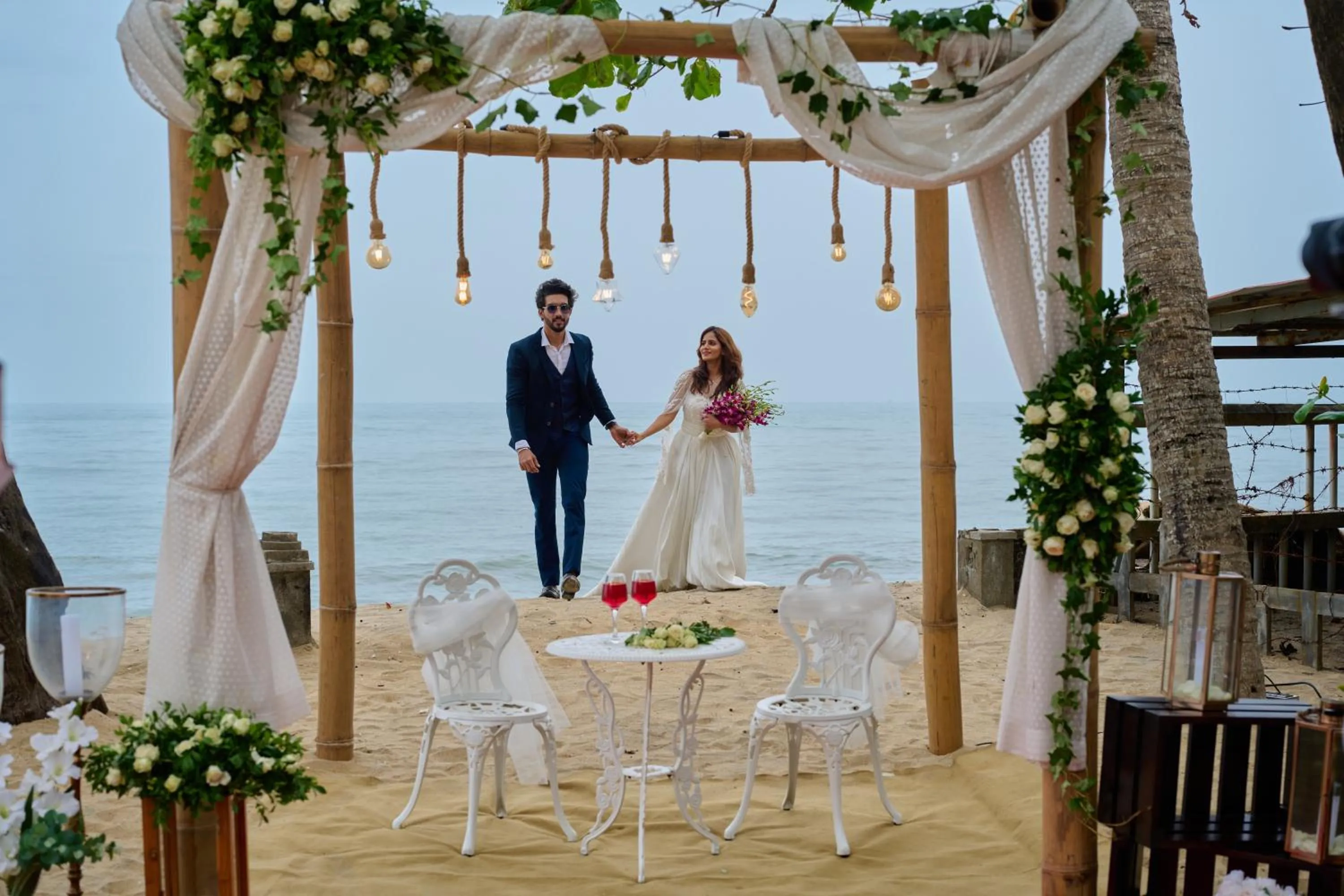 People in Maliekal Heritance Cherai Beach Cochin