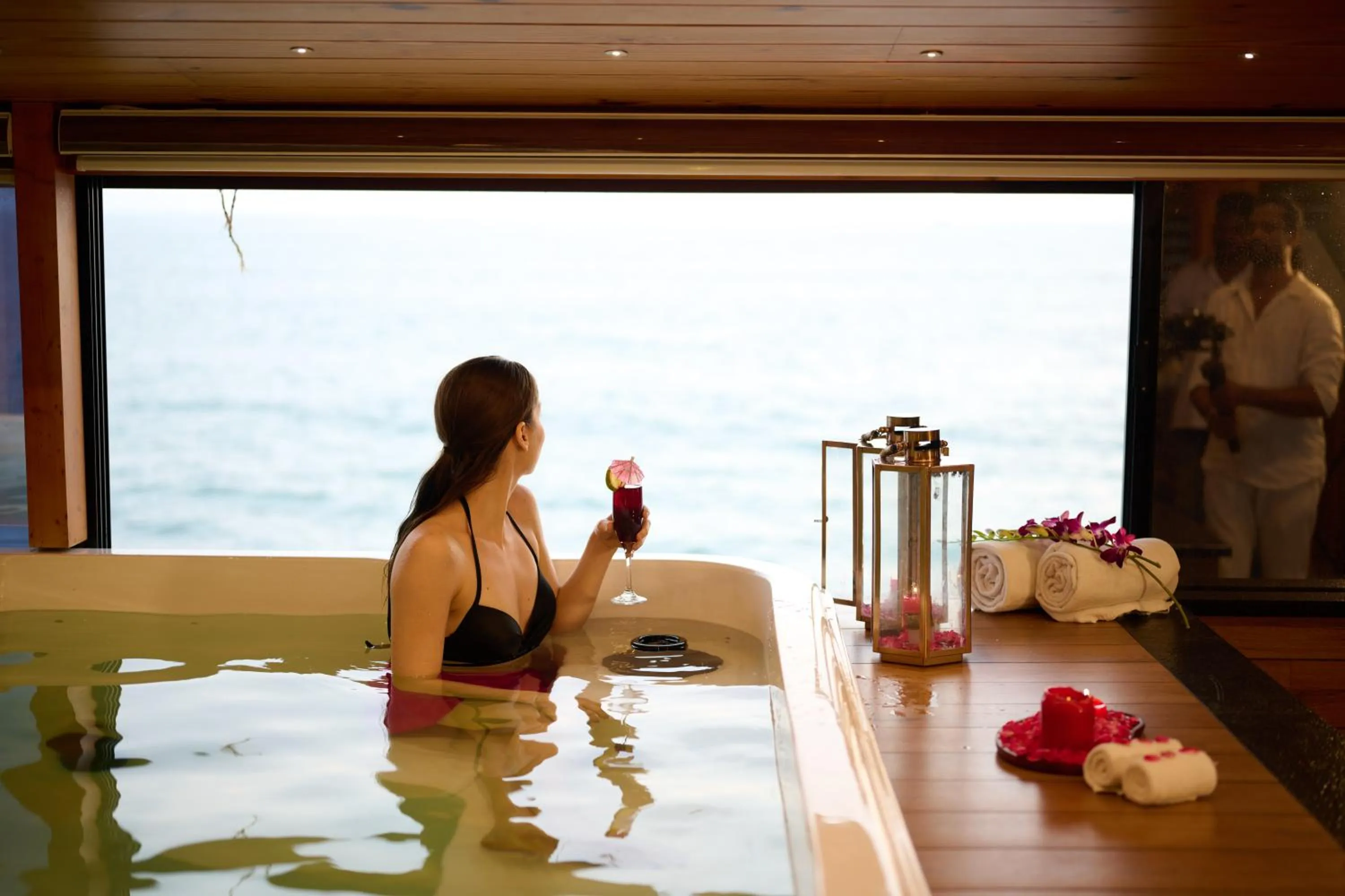 Sea view in Maliekal Heritance Cherai Beach Cochin