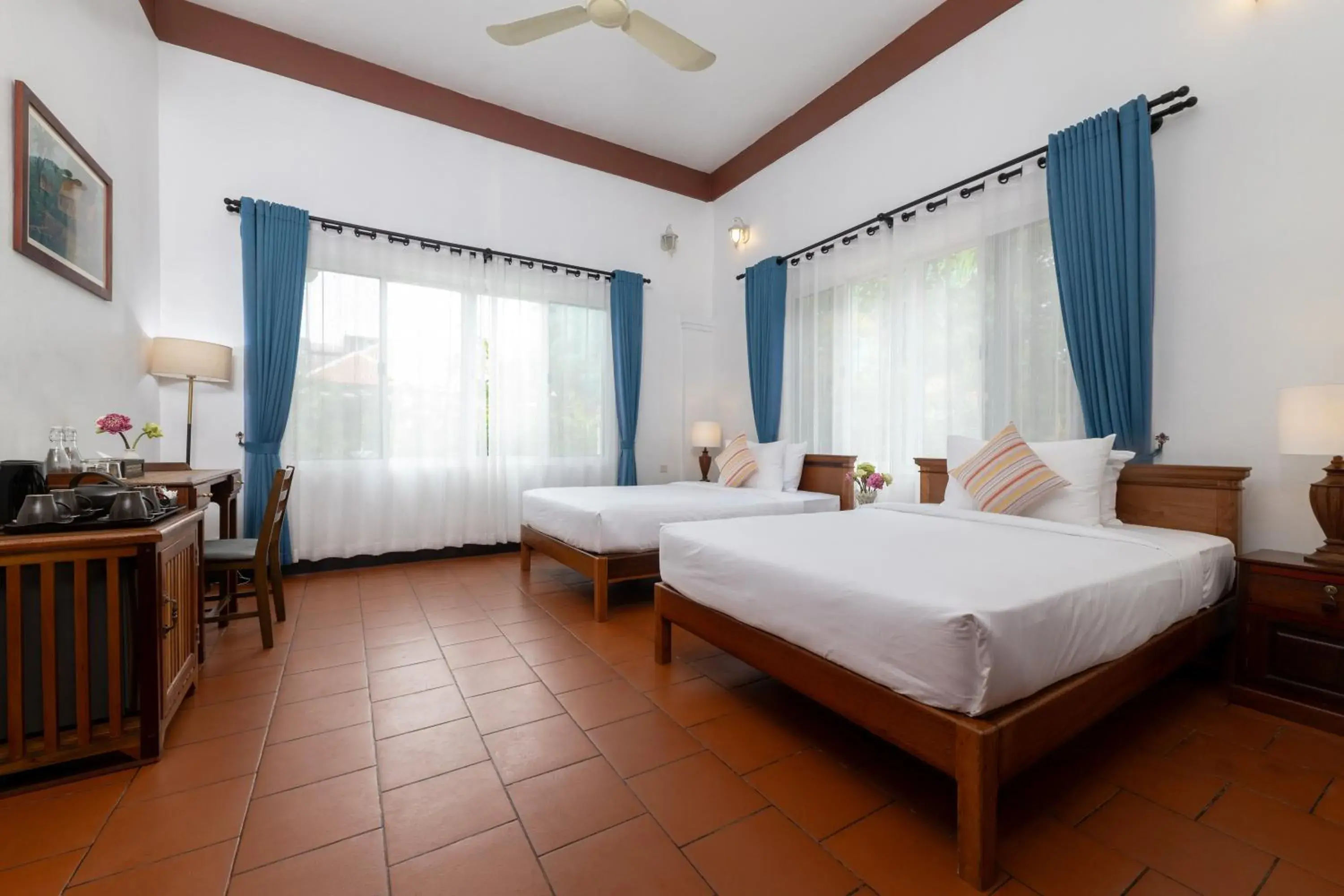 Bayon Deluxe Twin Room in Atoh's Maison Bayon Deluxe Twin Room in Atoh's Maison