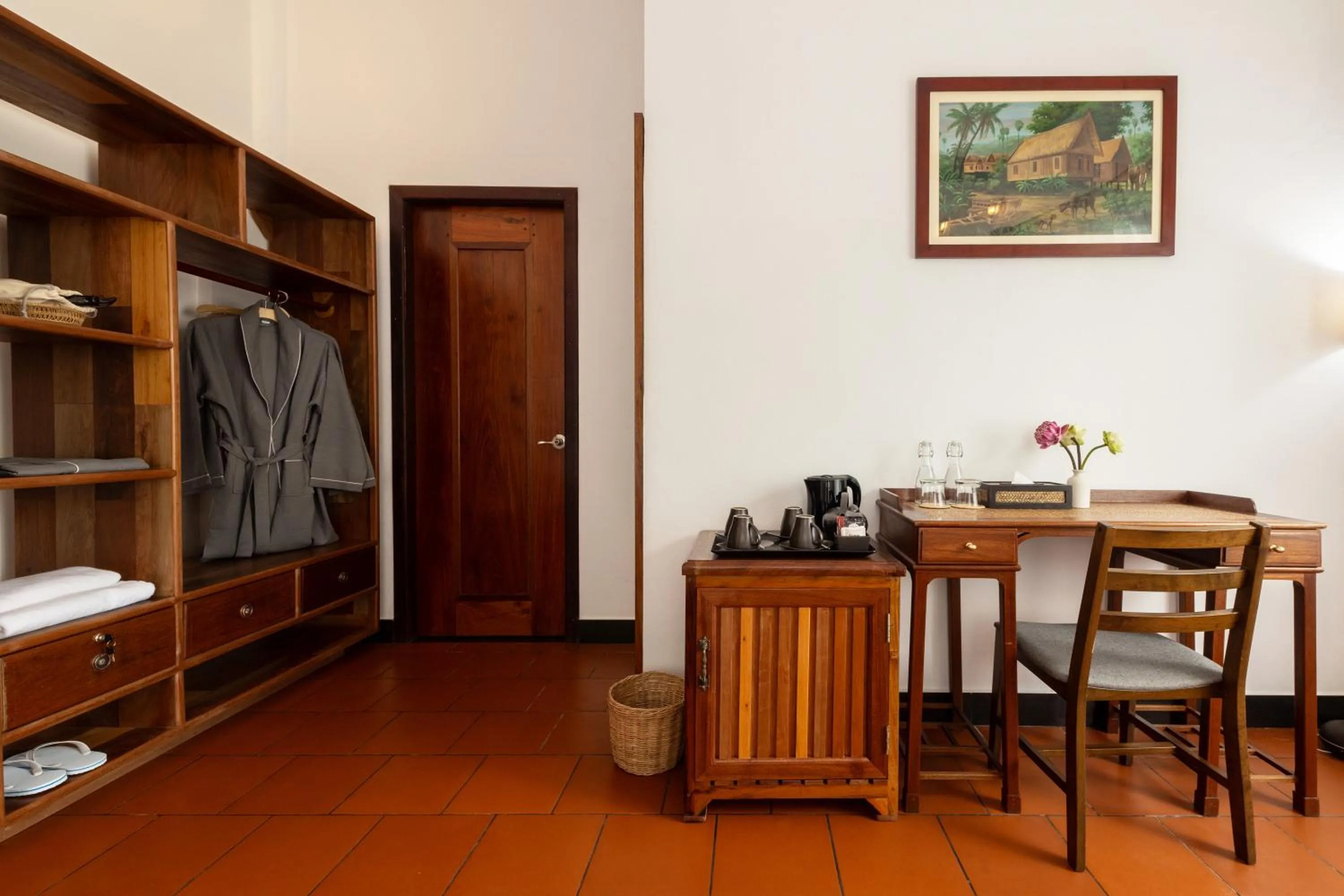 Seating area in Atoh's Maison