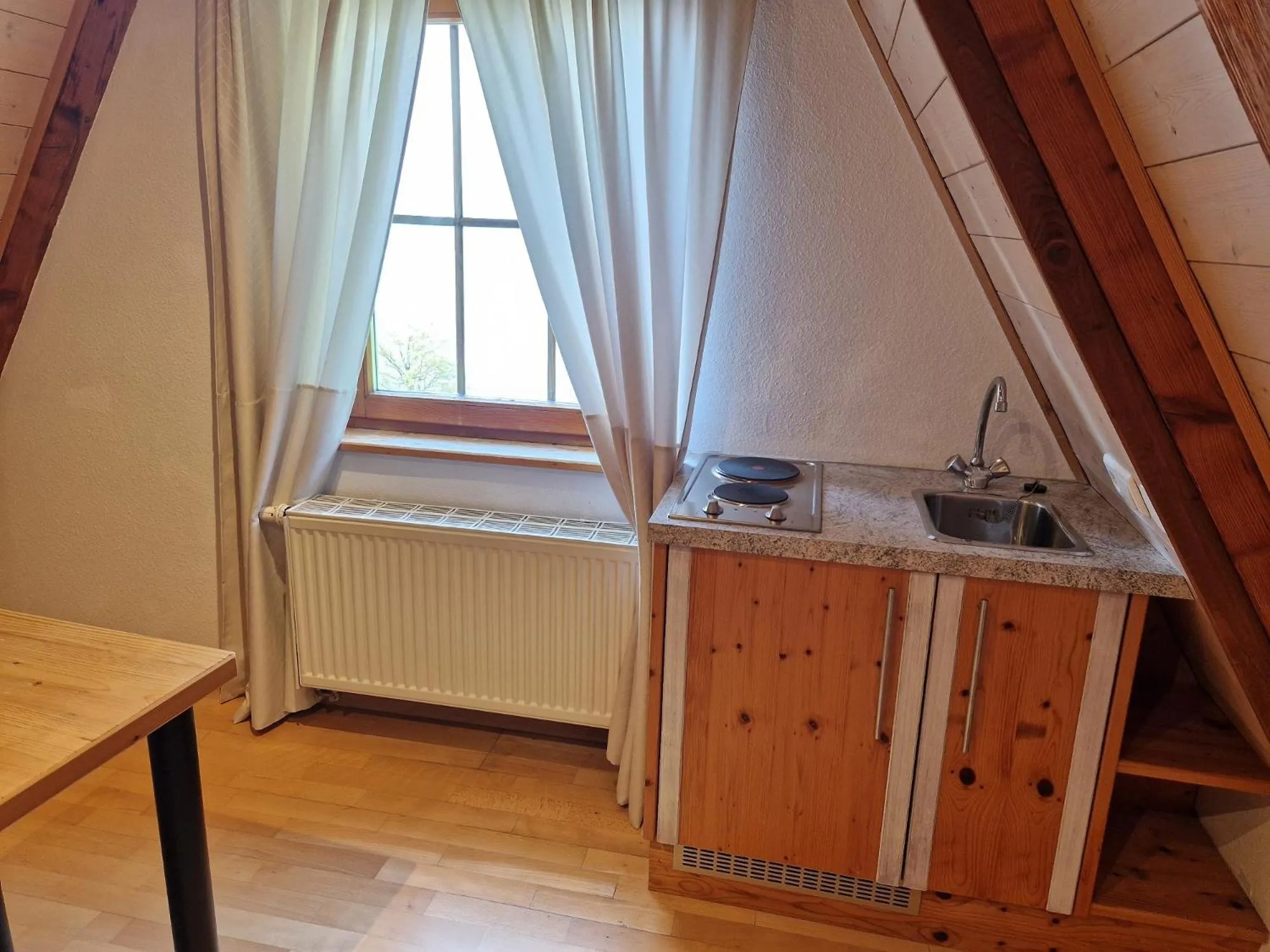 Kitchen or kitchenette in Hotel Aurichs