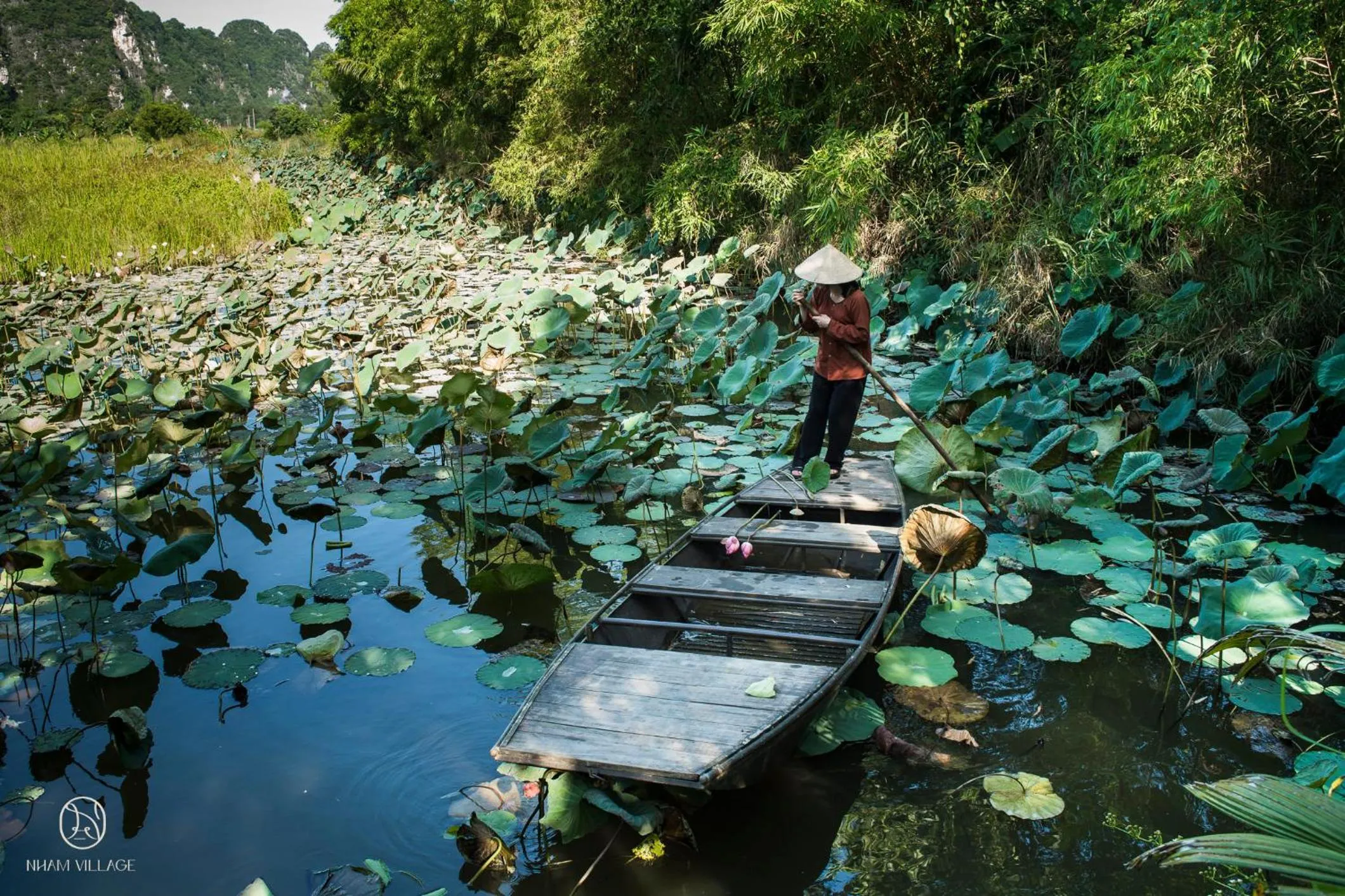 Natural landscape in Nham Village Resort