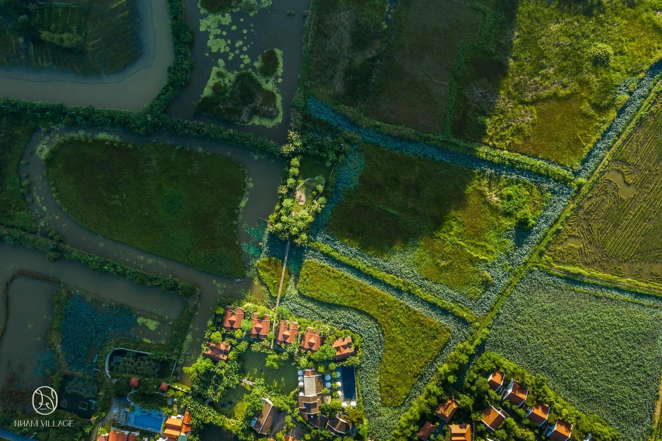 Natural landscape in Nham Village Resort