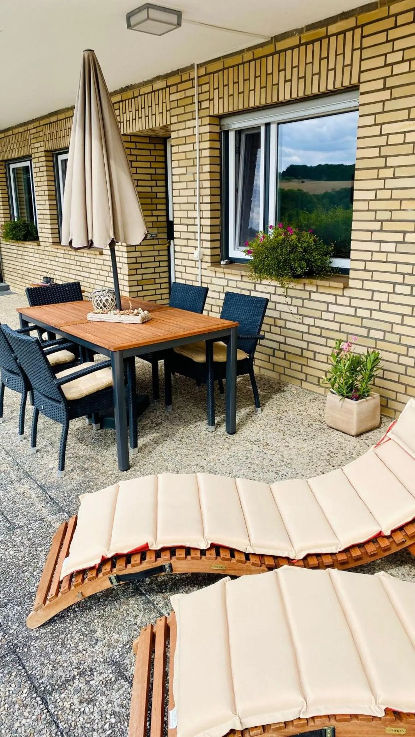 Patio in Villa Schönau