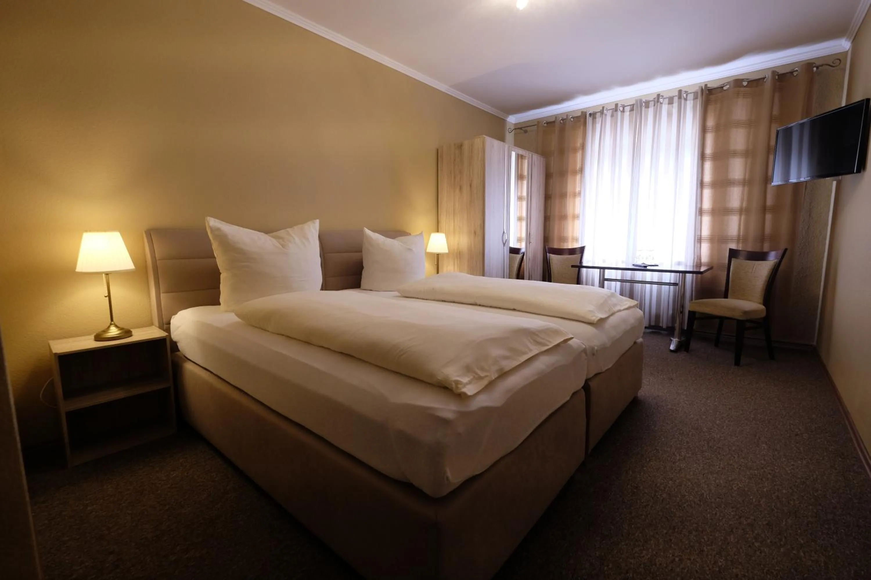 Bed in Hotel Grüner Kranz