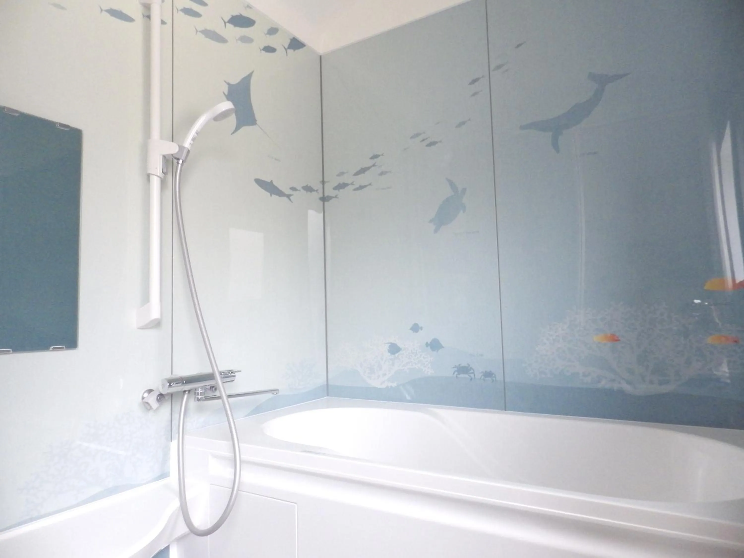 Shower in Churaumi Village