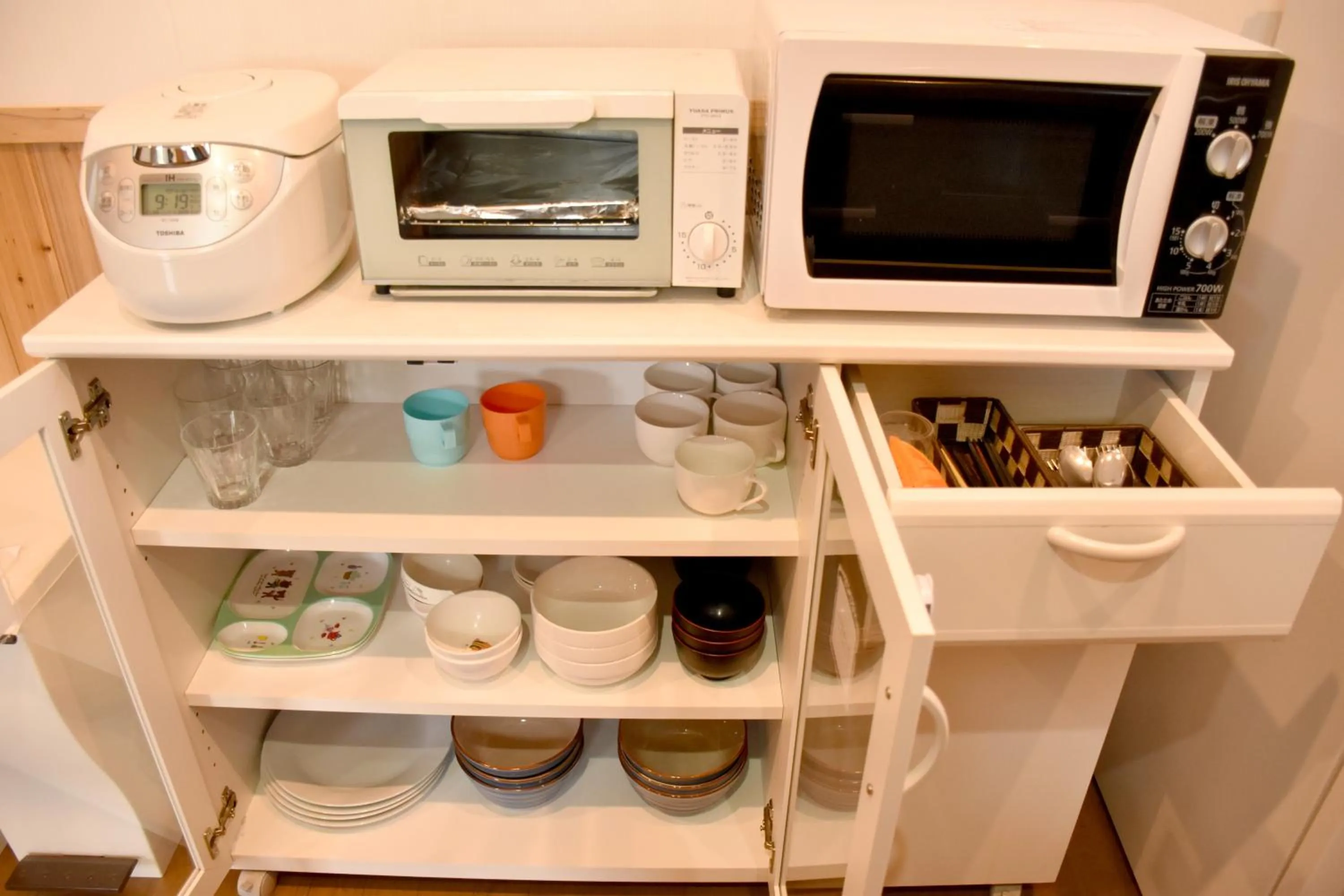 Kitchen or kitchenette in Churaumi Village