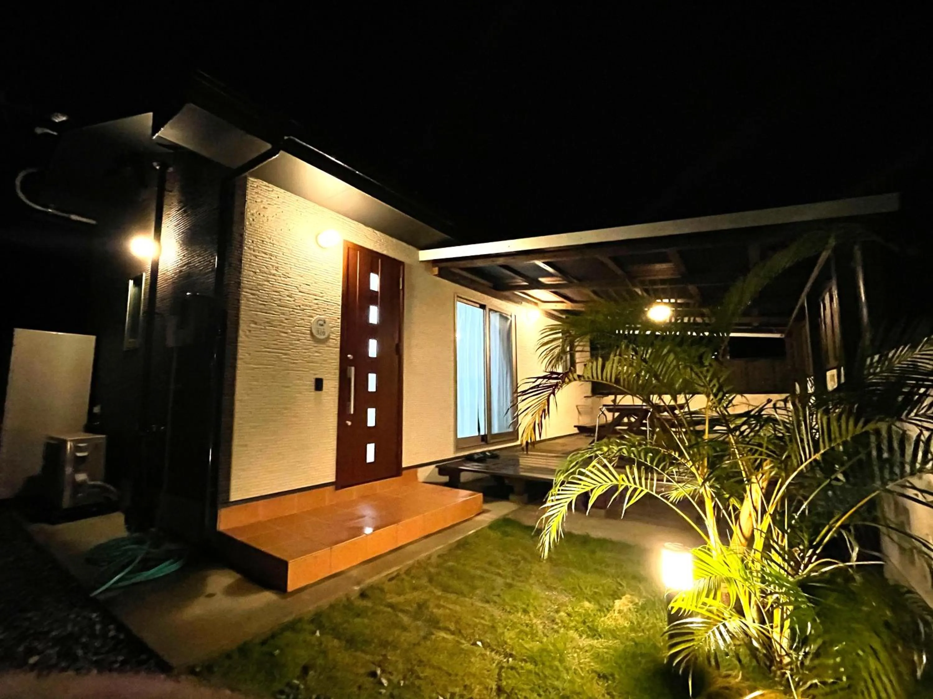 Property building in Churaumi Village