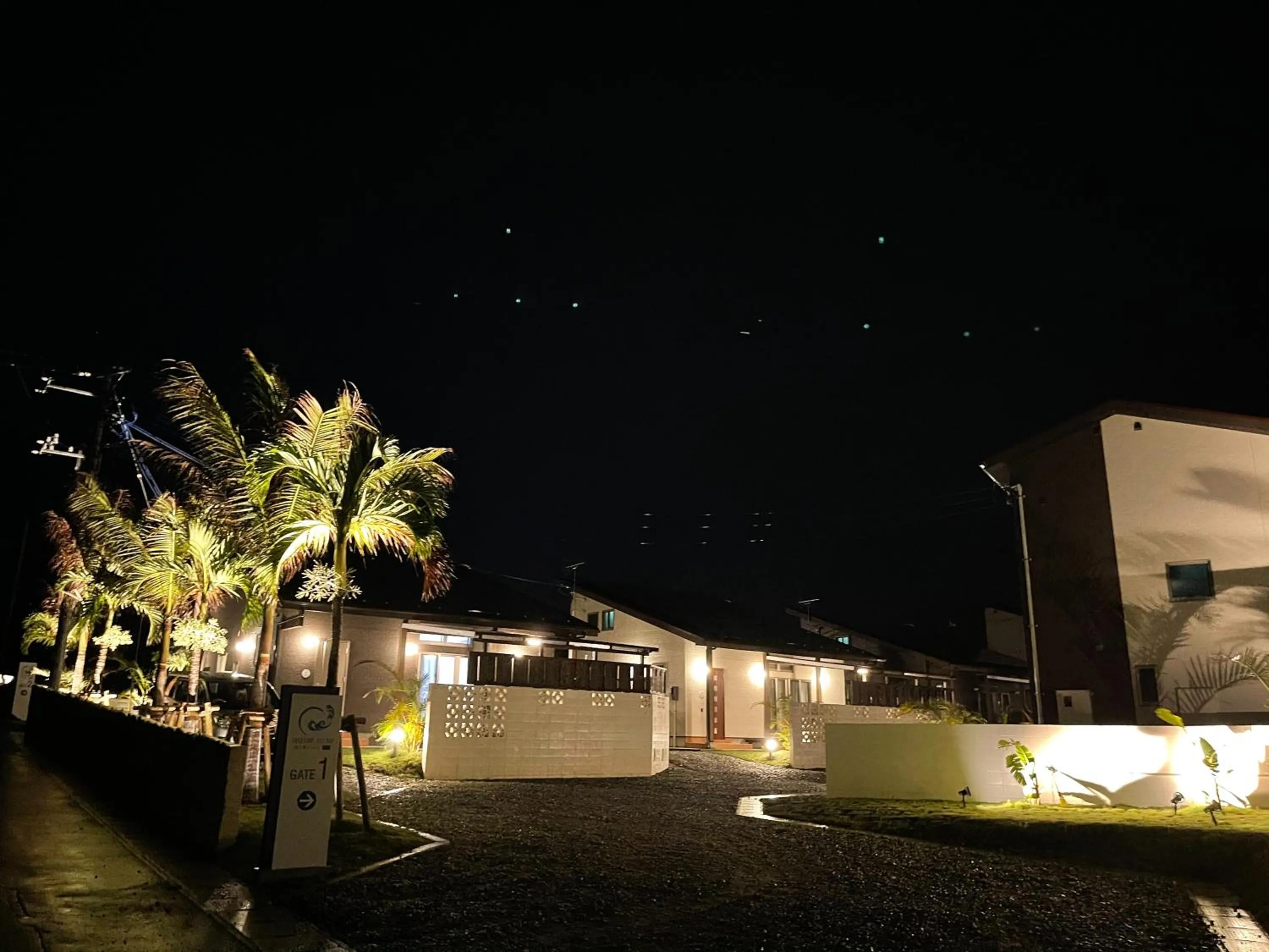 Property building in Churaumi Village